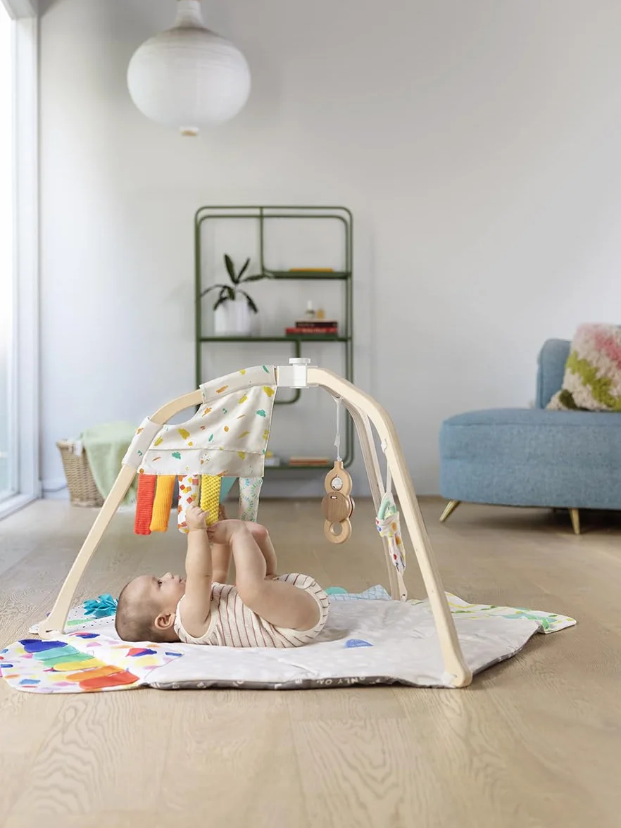 LOVEVERY | The Sensory Strands | The Perfect Play Gym Add On, Sensory Montessori Toy, Infant Learning Sensory Baby Toys for Newborn, Ages 0-12 months