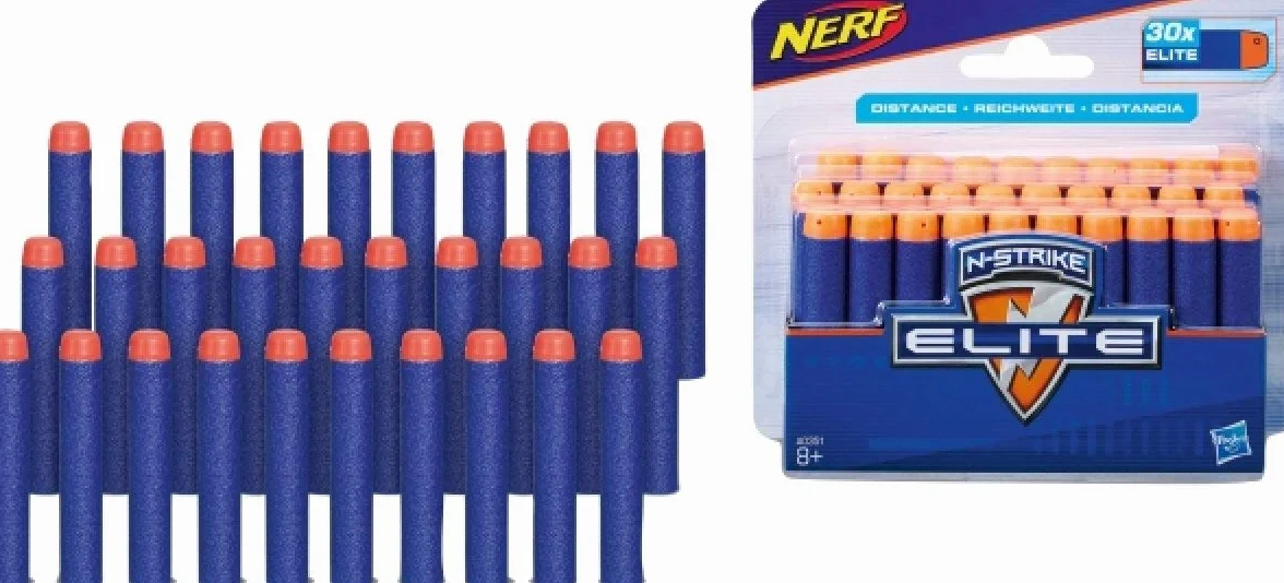 NER NSTRIKE 30 DART REFILL