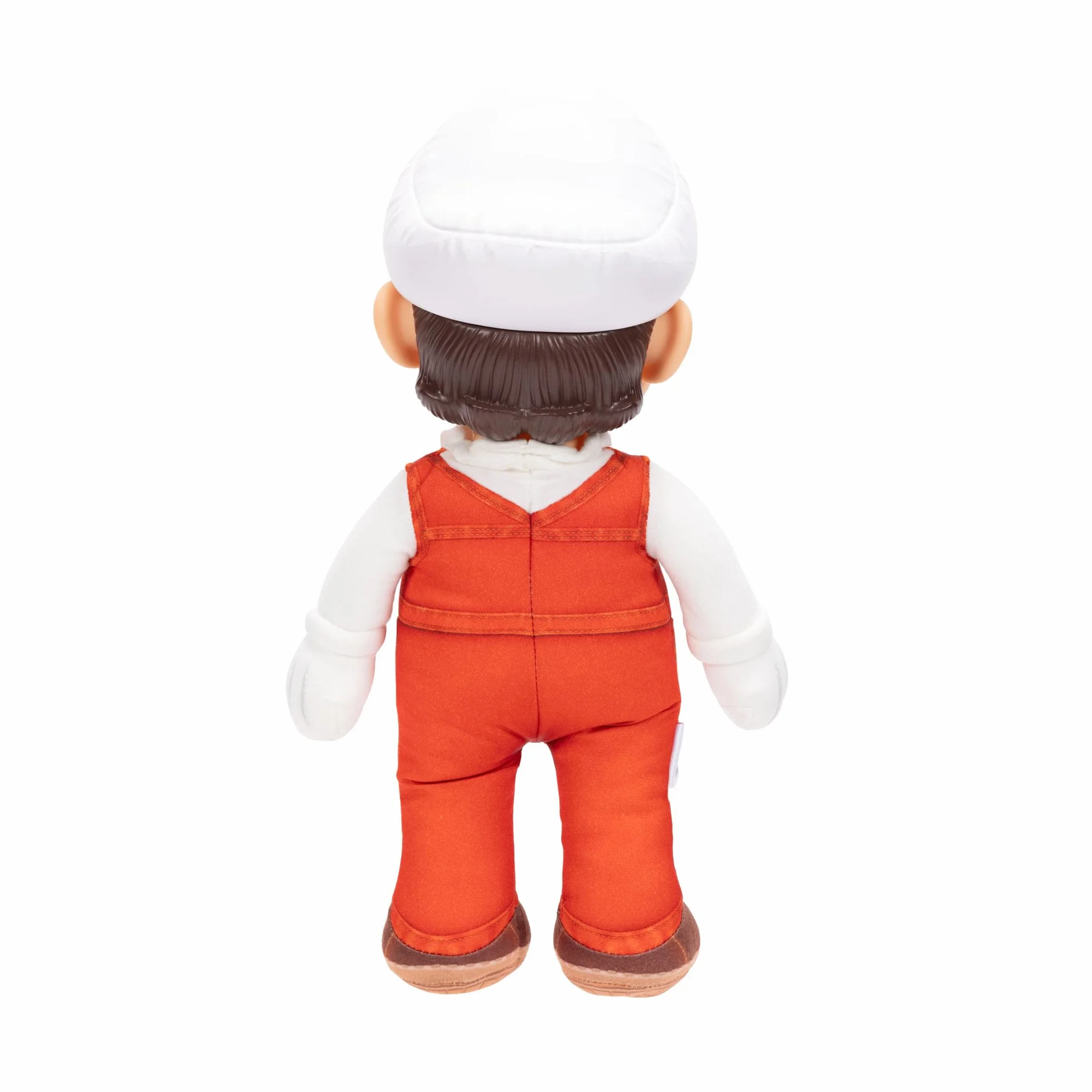 Super Mario Galaxy Movie Fire Mario Poseable Plush 14" / 35 cm, oficjalna licencja Jakks Pacific, pluszowa figurka z rzeźbioną głową Roto, kolekcjonerska pluszowa figurka Nintendo, 3+