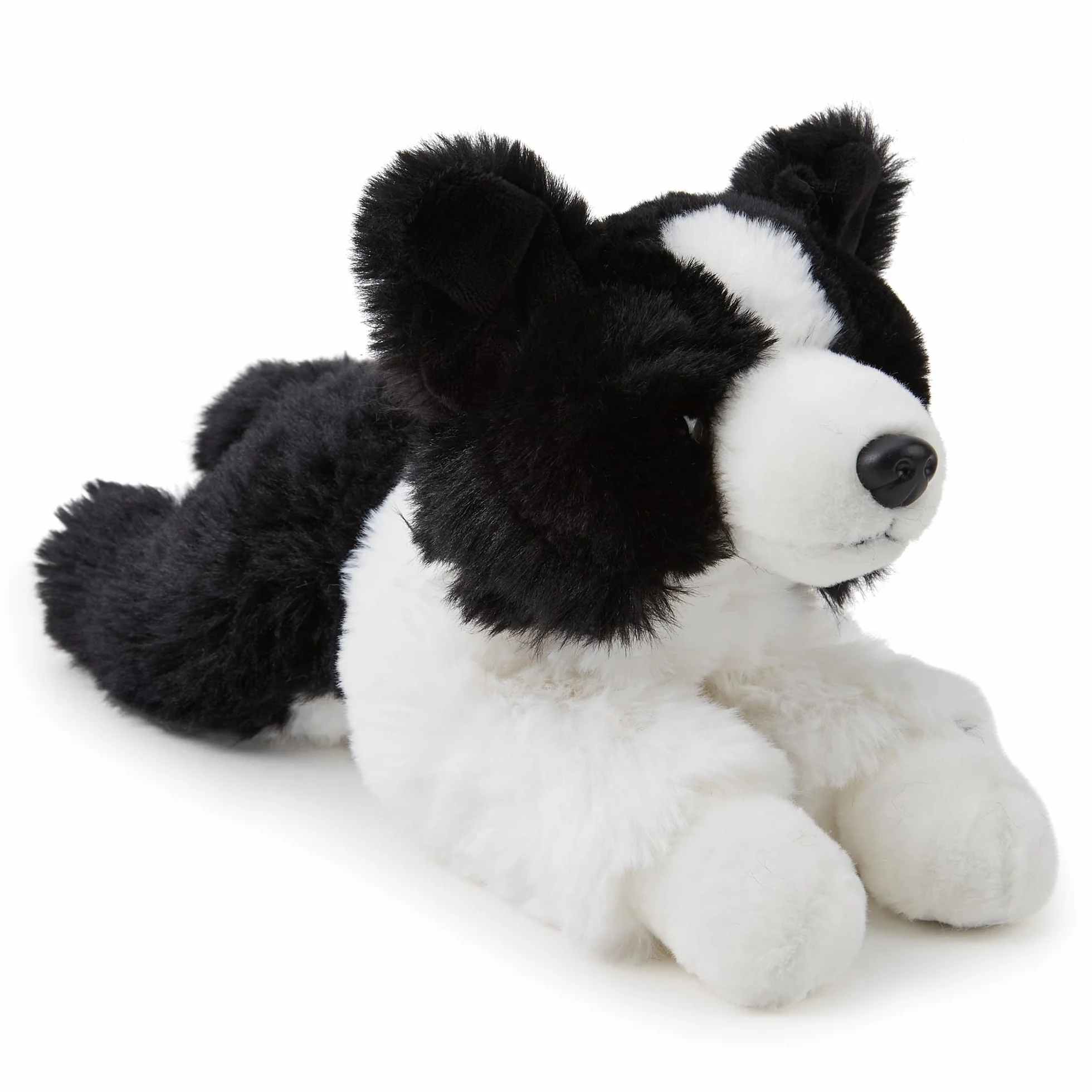 Zappi Co Border Collie pluszowa zabawka (30 cm) - Uroczy, miękki owieczek, przyjazny dla środowiska, najlepszy przyjaciel dziecka dla komfortu i zabawy, wykonany z recyklingu