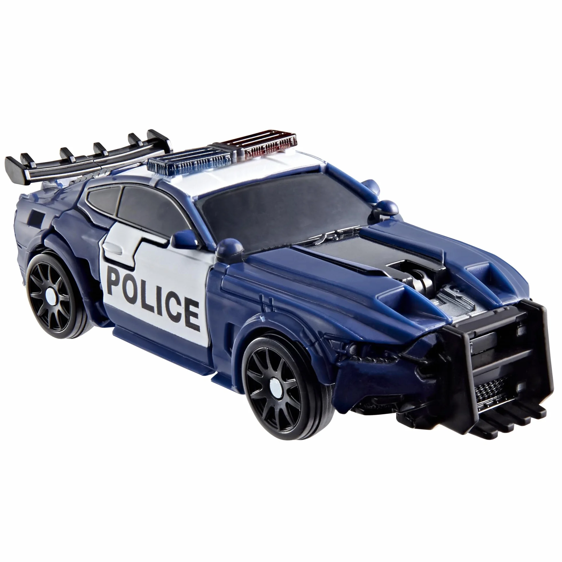 Barricade klasy Deluxe z kolekcji Transformers Studio Series z filmu ""Transformers: Ostatni rycerz"", 11-centymetrowa przekształcająca się figurka, zabawkowe roboty dla dzieci w wieku od 8 lat