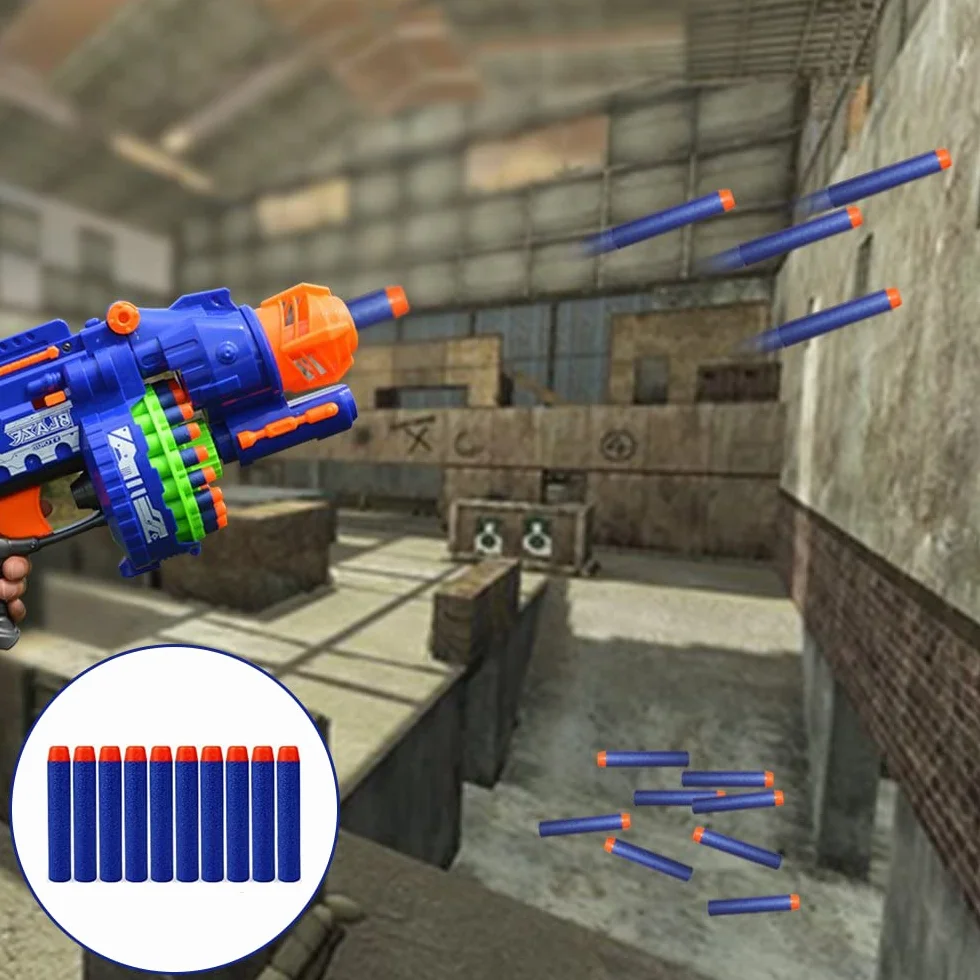 YAAVAAW 30 szt. 7,2 cm niebieskie rzutki do wkładu X strzały piankowe pocisk rzutki do Nerf N-strike Elite Series Blasters dzieci Nerf zabawka pistolet pociski do rzutek wkład