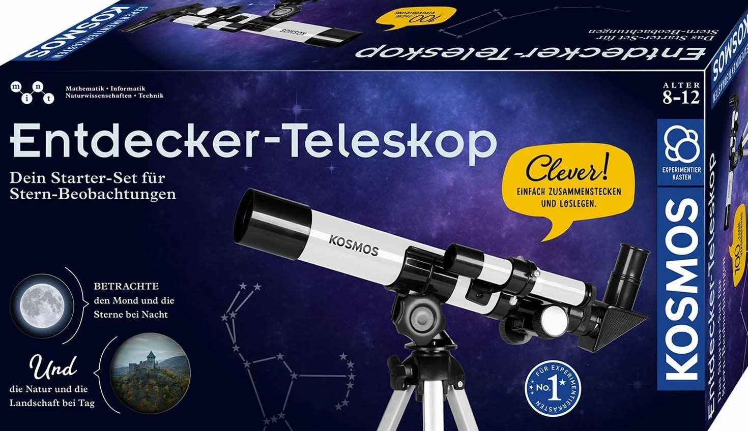 Entdecker-Teleskop: Experimentierkasten