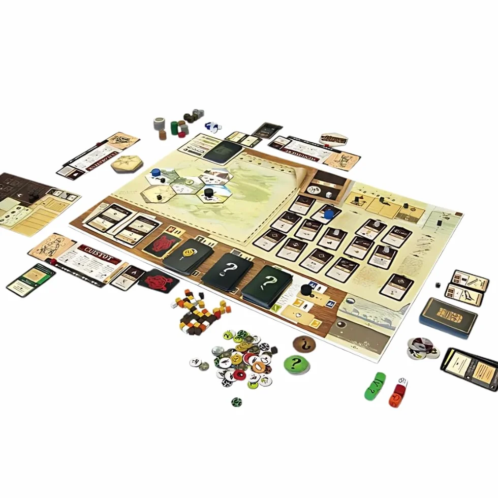 Portal Games, Robinson Crusoe: Adventures on The Cursed Island, Board Game, 1 to 4 Players, Ages 14+, 60 to 120 Minute Playing Time