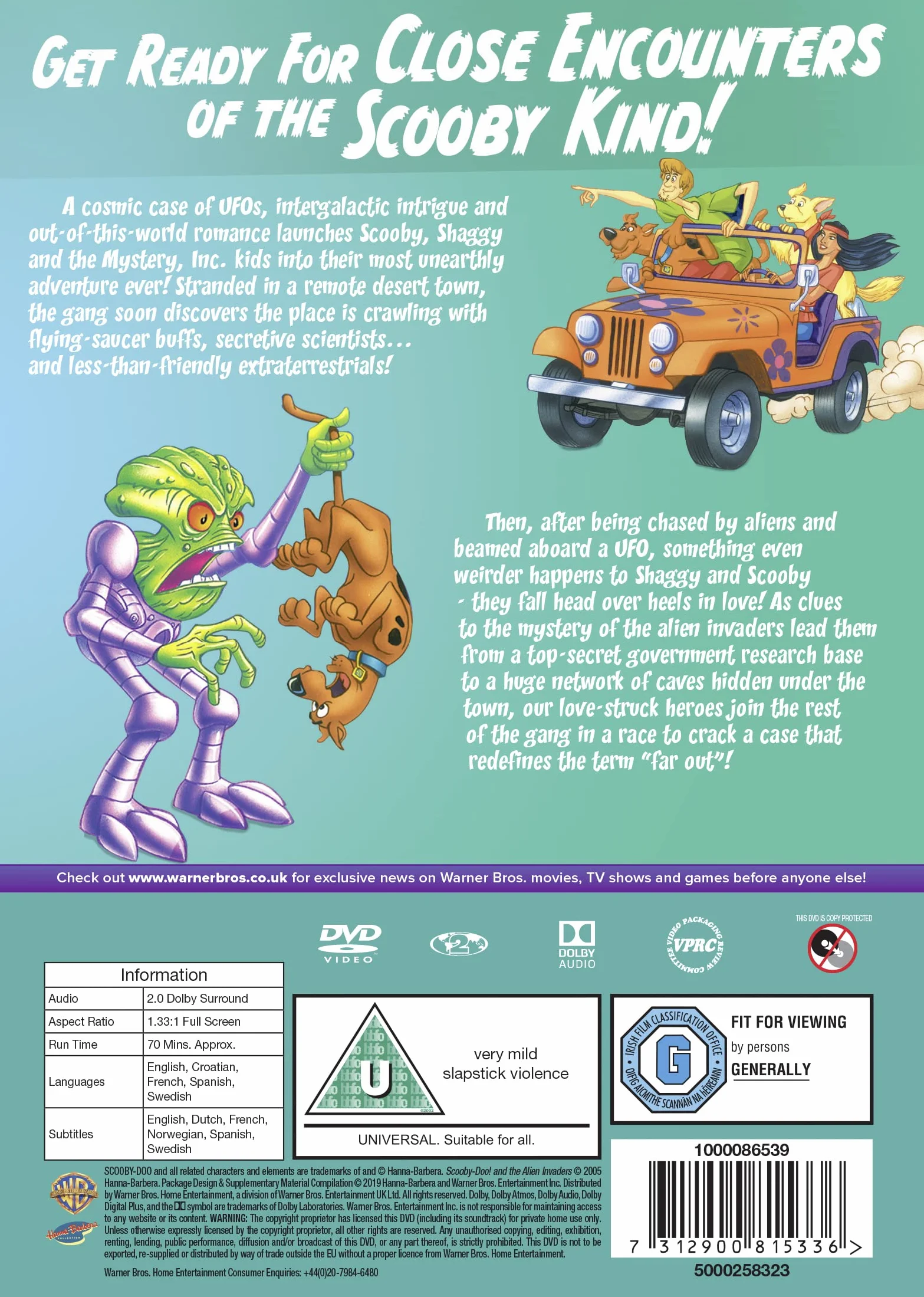 Scooby-Doo: Scooby-Doo And The Alien Invaders