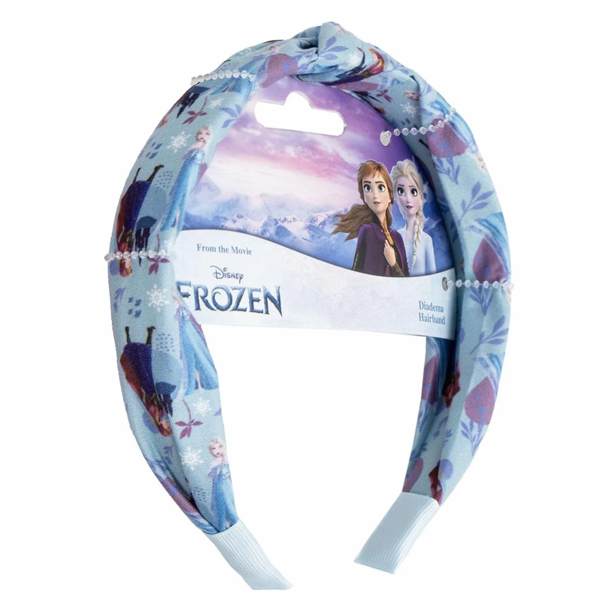 Disney Childish Frozen opaska do włosów z motywem Elsy i Anny dla dziewczynek