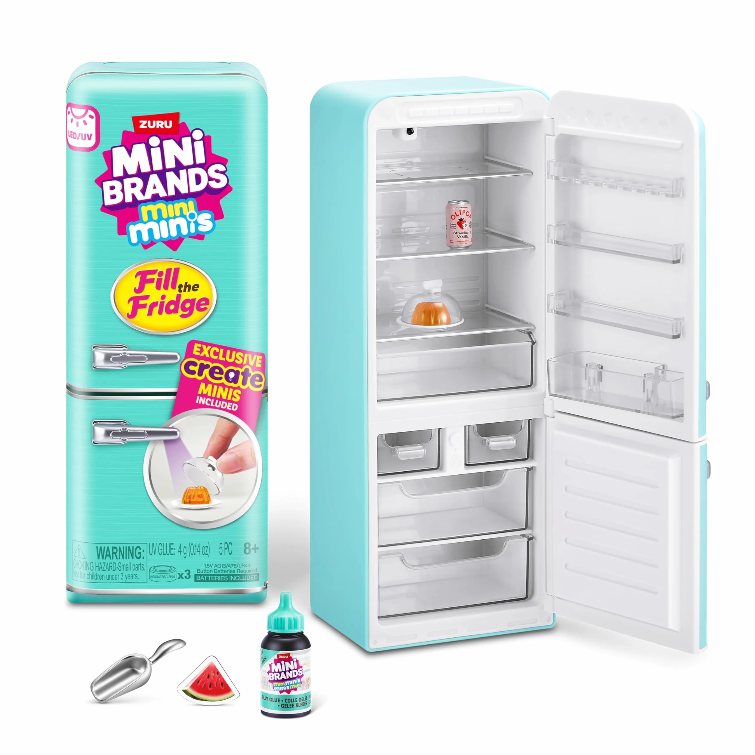 Mini Brands Wypełnij lodówkę PLAYSET-Series 1-Shrink Wrap, 77673