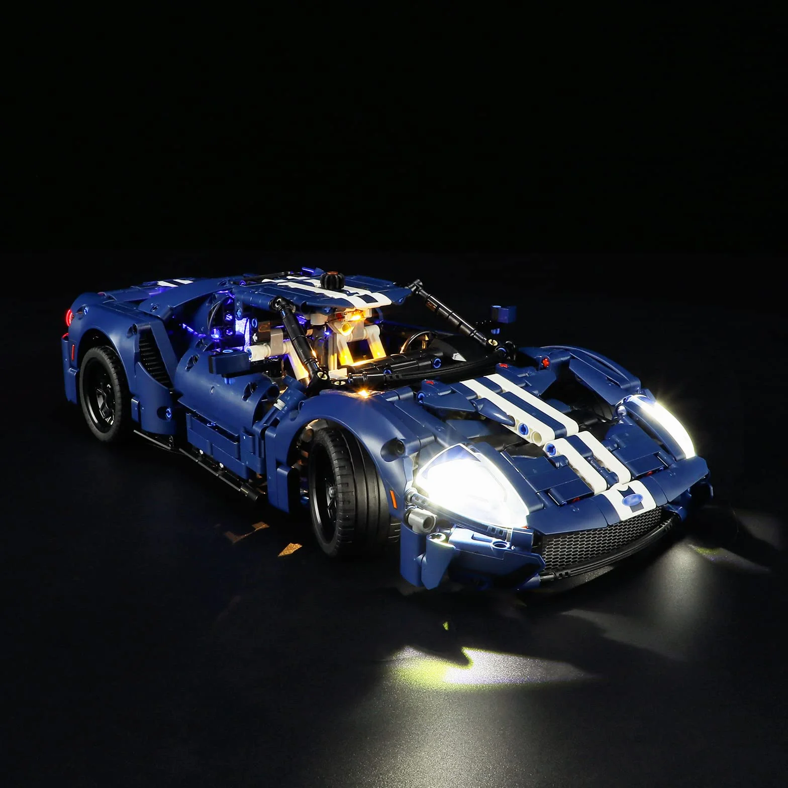 BRIKSMAX Zestaw oświetlenia LED do LEGO 42154 2022 Ford GT - kompatybilny z modelem klocków Lego Technic - nie zawiera zestawu Lego