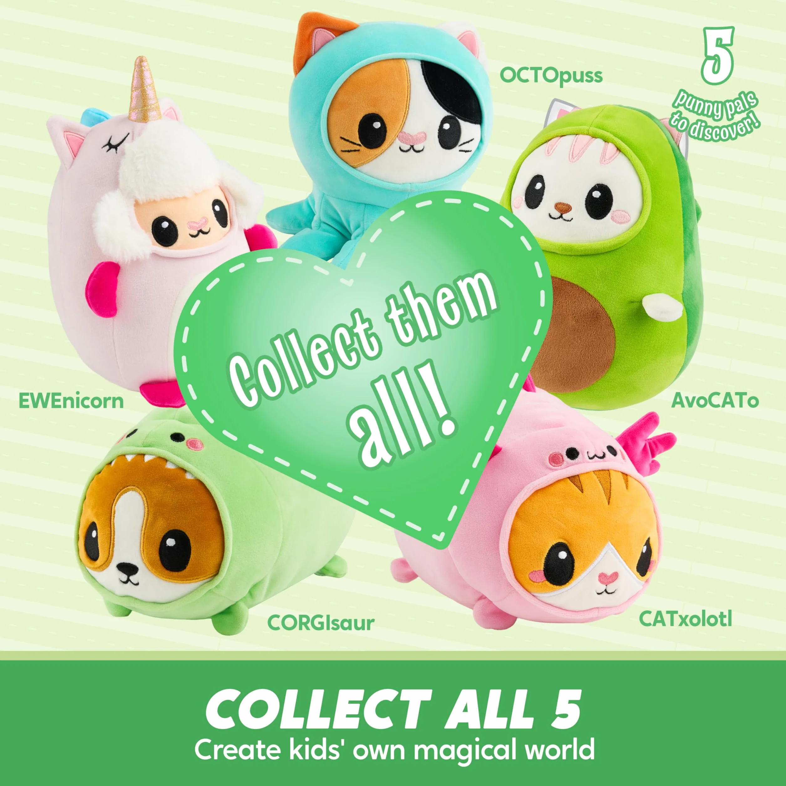 JOYIN Corgisaur zwierzę, pluszowa poduszka, zabawka, 20 cm, Corgizaur, pluszowa poduszka, miękkie owoce, wypchana poduszka dla dzieci, na Boże Narodzenie, urodziny, walentynki