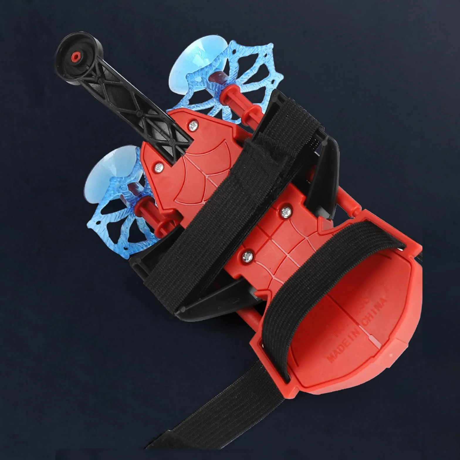 Zestaw 2 rękawiczek Launcher, rękawice Spider Launcher, rękawice Kids Spider Hero, zabawna zabawka edukacyjna, rekwizyt dla dzieci (opakowanie OOP -Bag)