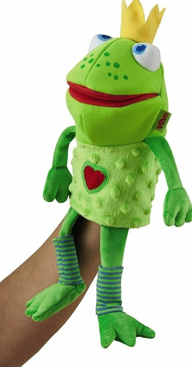 HABA 300490 Frog King Glove Puppet