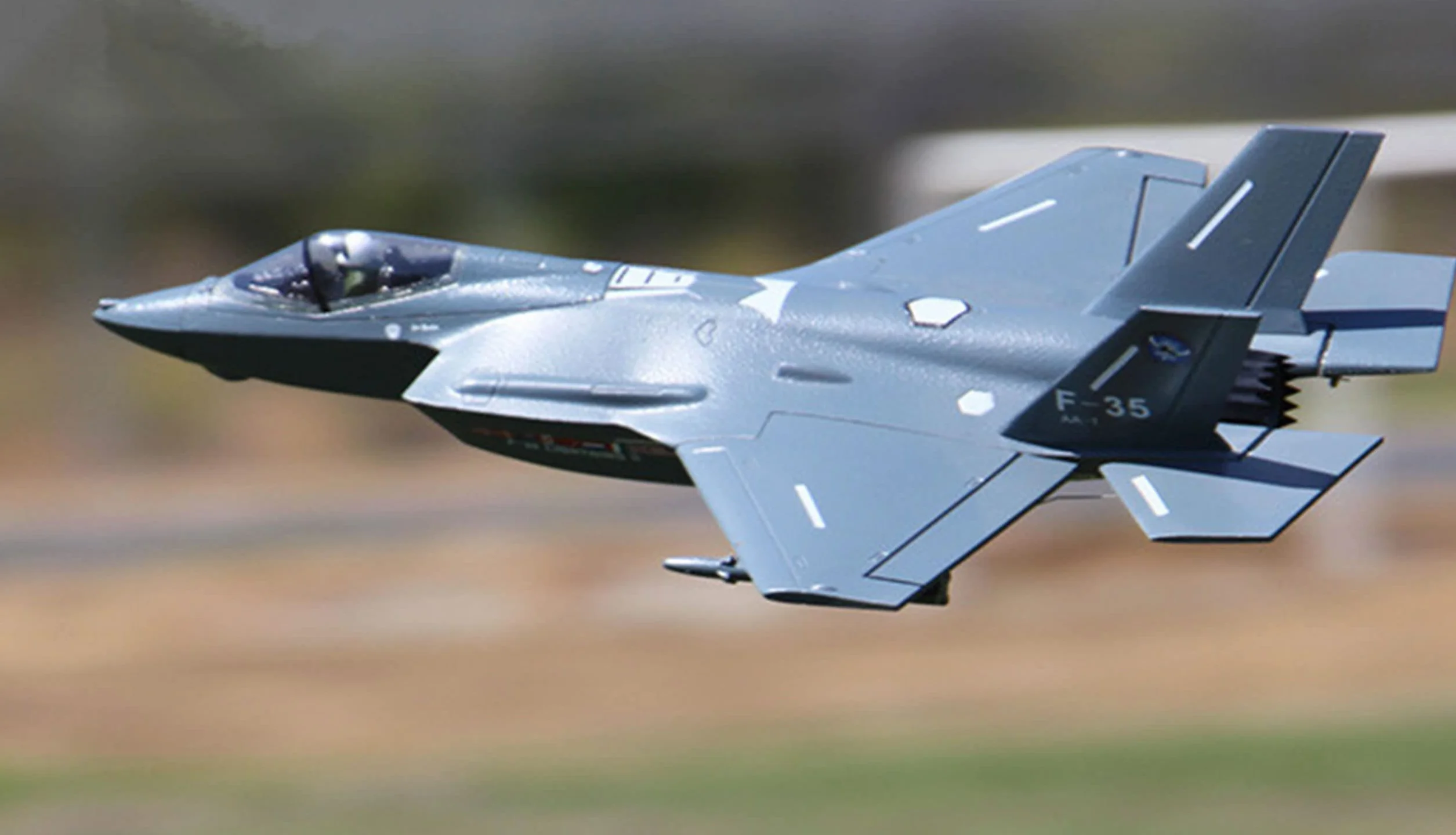 Amewi 24116 AMXFlight F-35 Jet EPO PNP szary