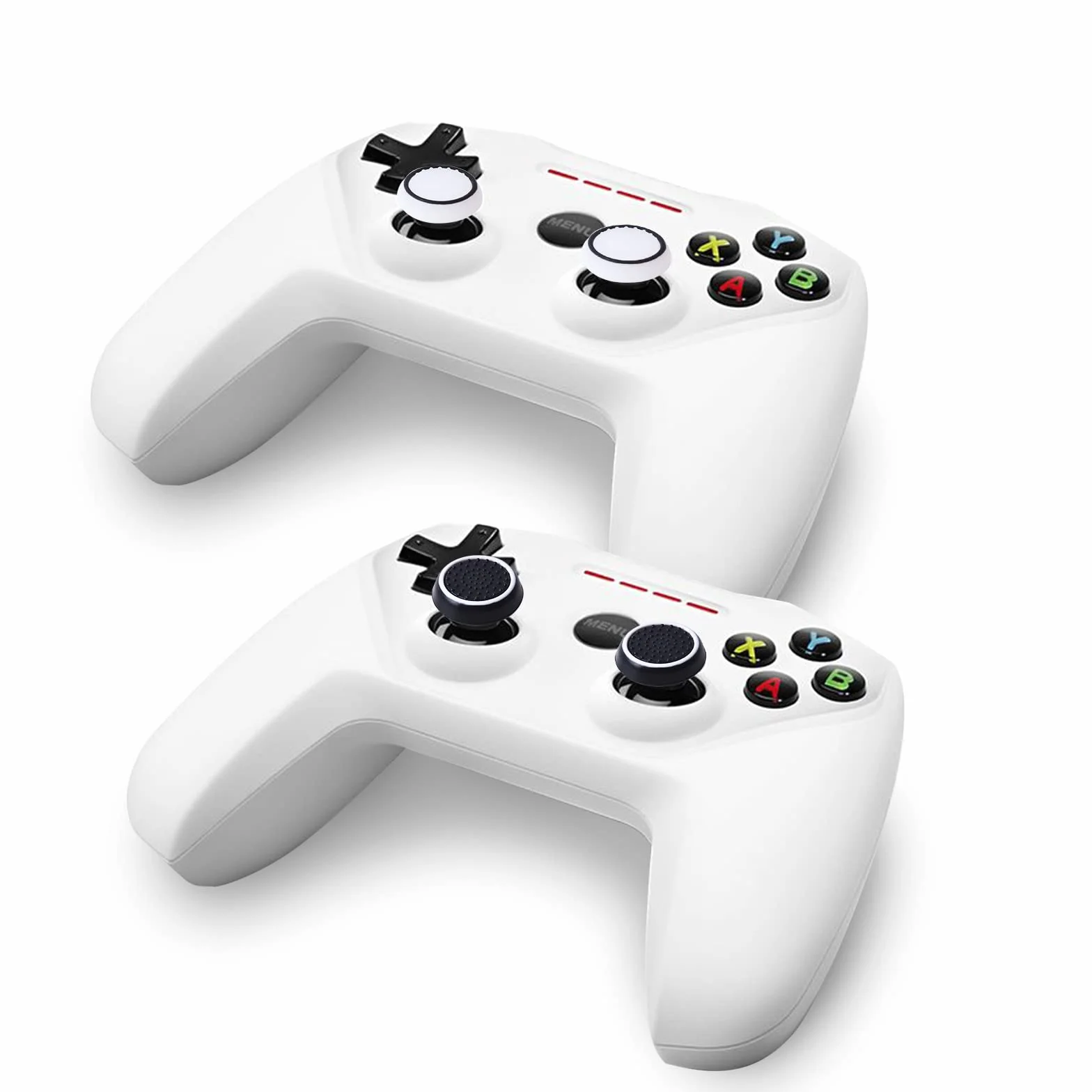 Thumpstick zestaw akcesoriów, silikonowe nakładki na joystick grip, akcesoria ochronne kompatybilne z kontrolerami PS5 / PS4 / PS3 / PS2 / Xbox 360 / Xbox One/Switch Pro (10 par)