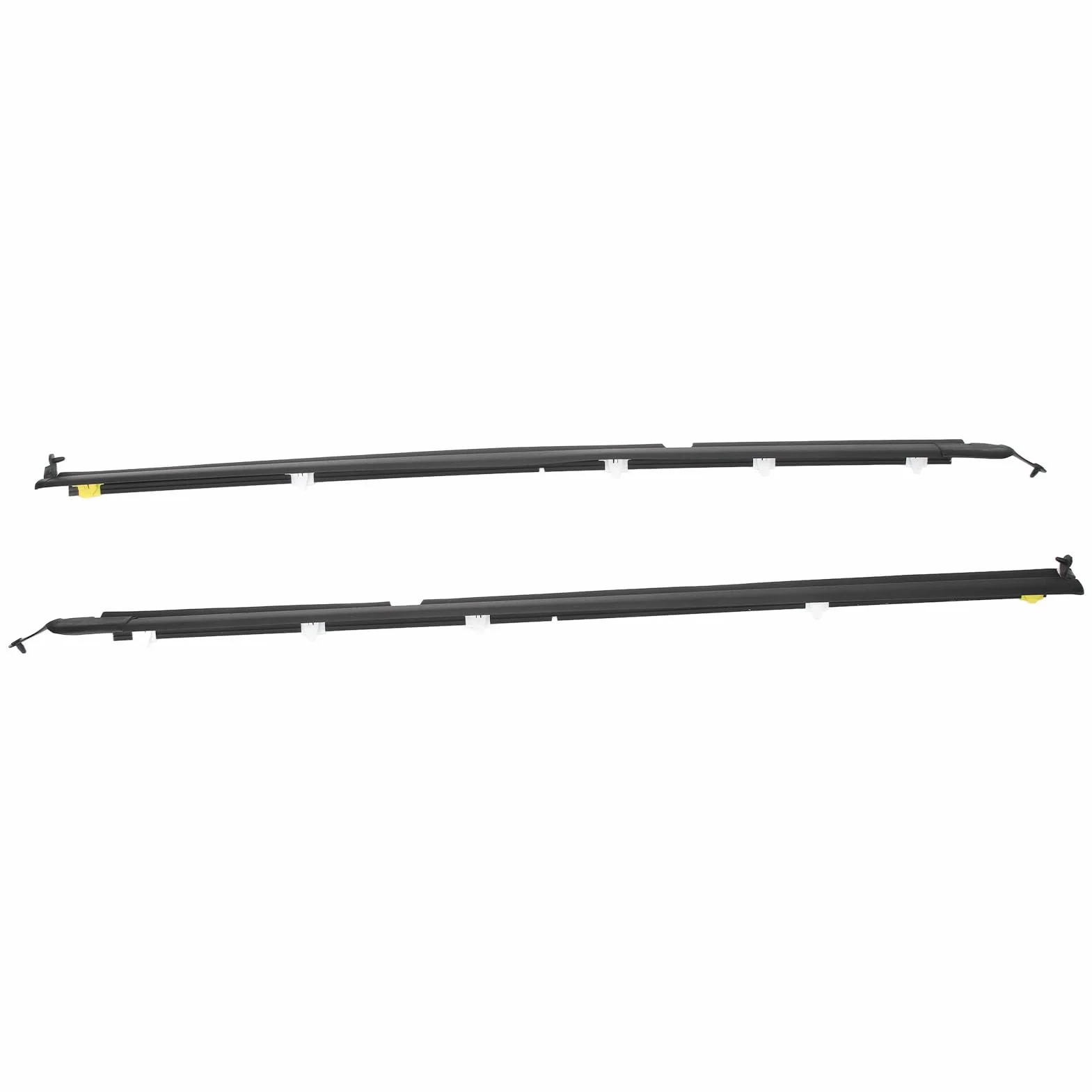 2 szt. Uszczelki Uszczelek Drzwi Szklane Okno NA01 59 810F Lewy Prawy Zamiennik dla Miata MX-5 1990-2005