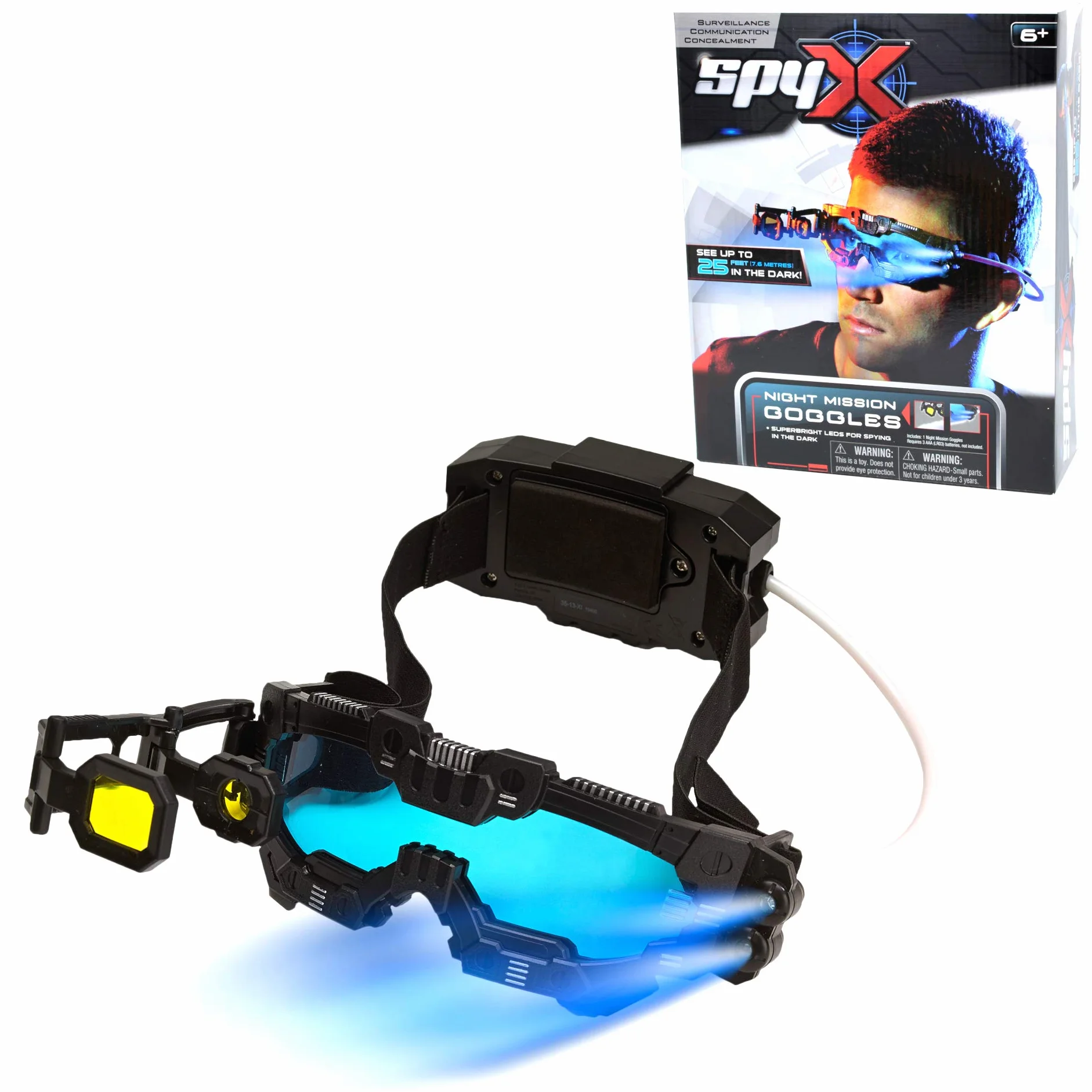 SpyX Kompatybilny - Gogle Night Mission (220193)
