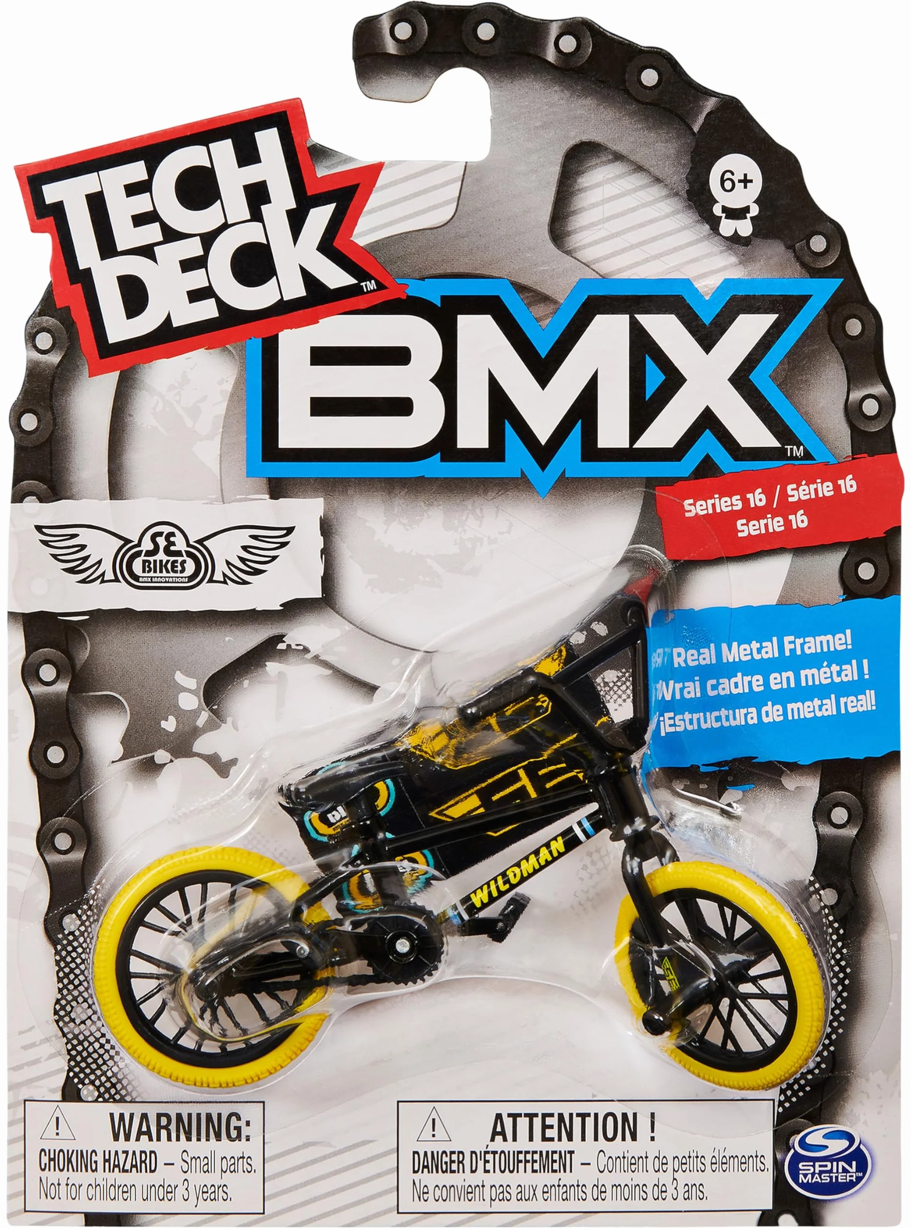 Tech Deck Rower na palec BMX (różne style)
