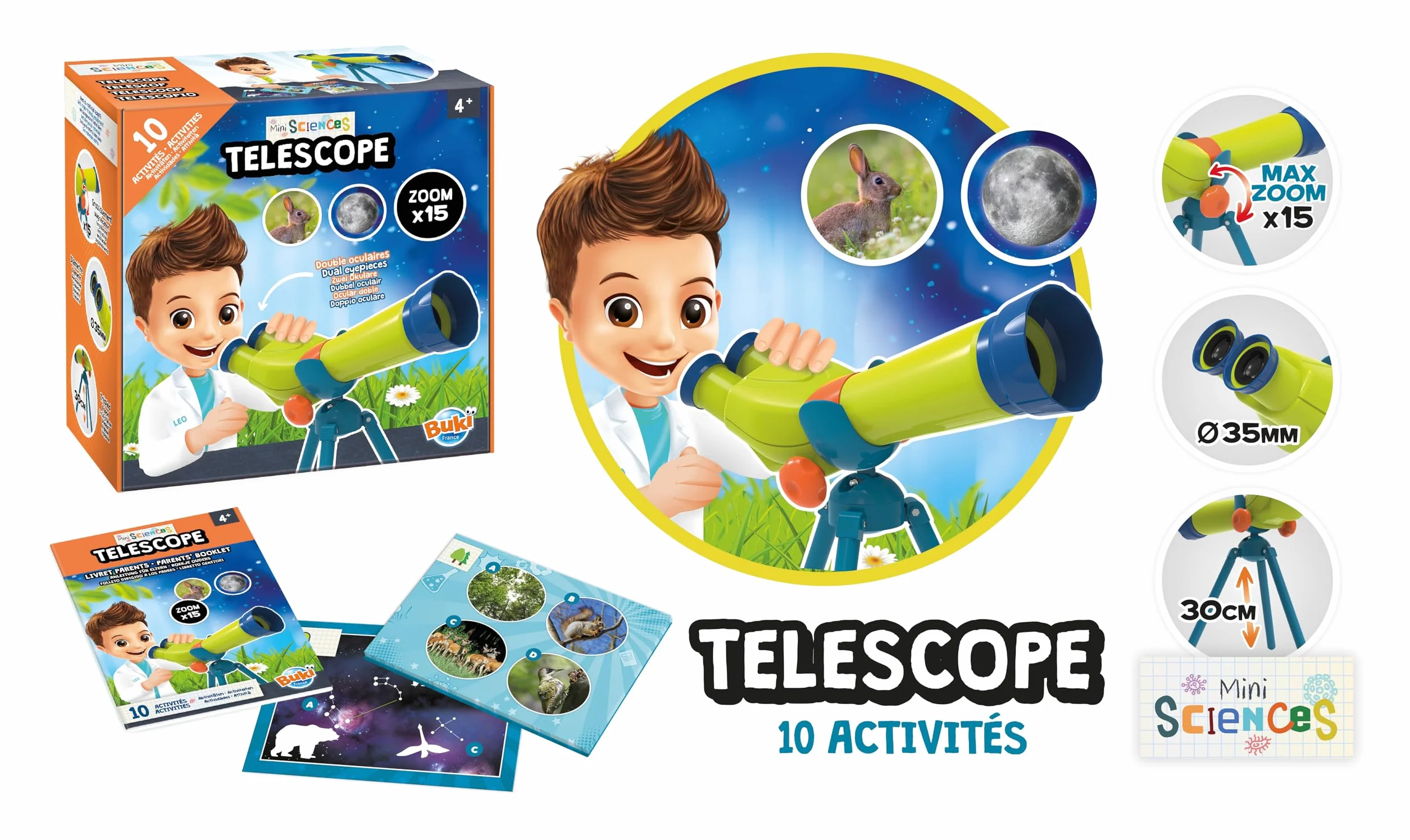 BUKI 9004 - Mini Sciences - Teleskop