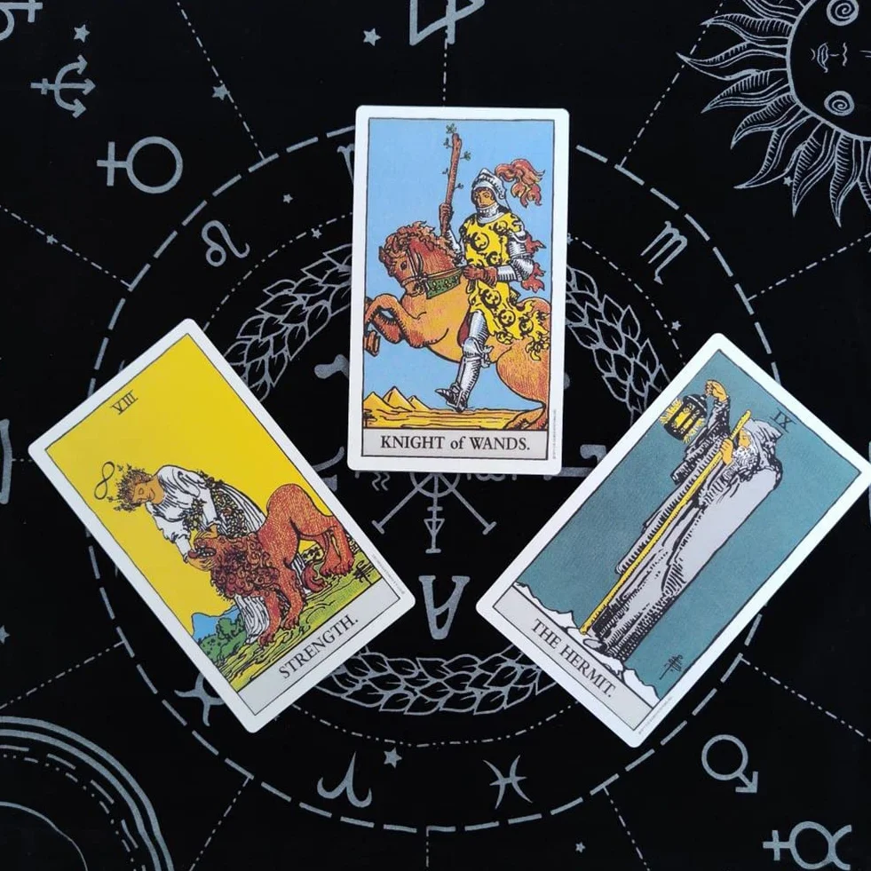 Waite karty tarota dla początkujących – 78 Rider Tarot Cards z poradnikiem dotyczącym wróżenia losu, gry karciane na imprezy, odpowiednie dla początkujących i doświadczonych graczy, tajemniczy prezent