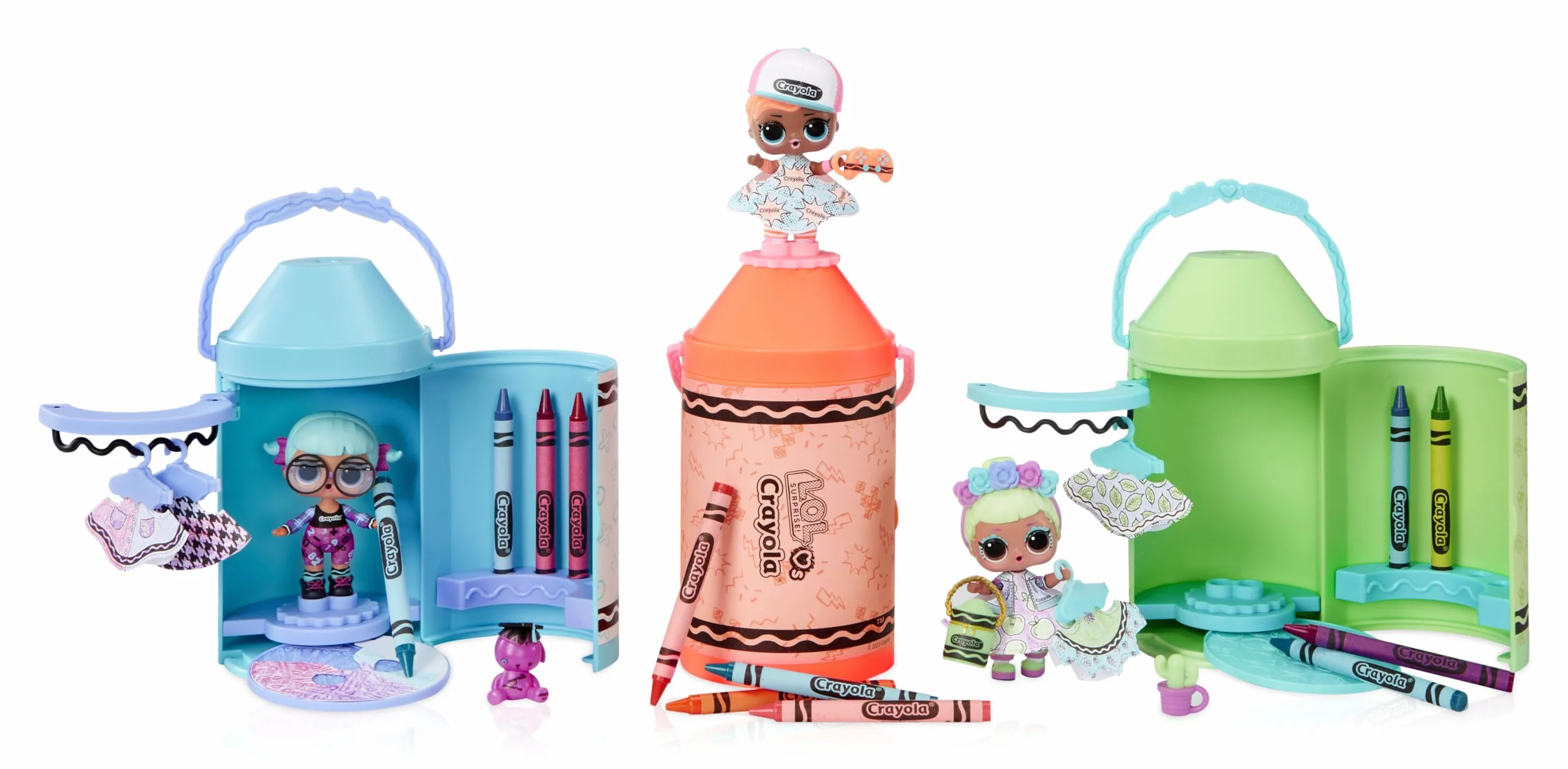 L.O.L. Surprise! Colour Me Studio Crayola Zabawka, Wielokolorowy, Od 3 Lat
