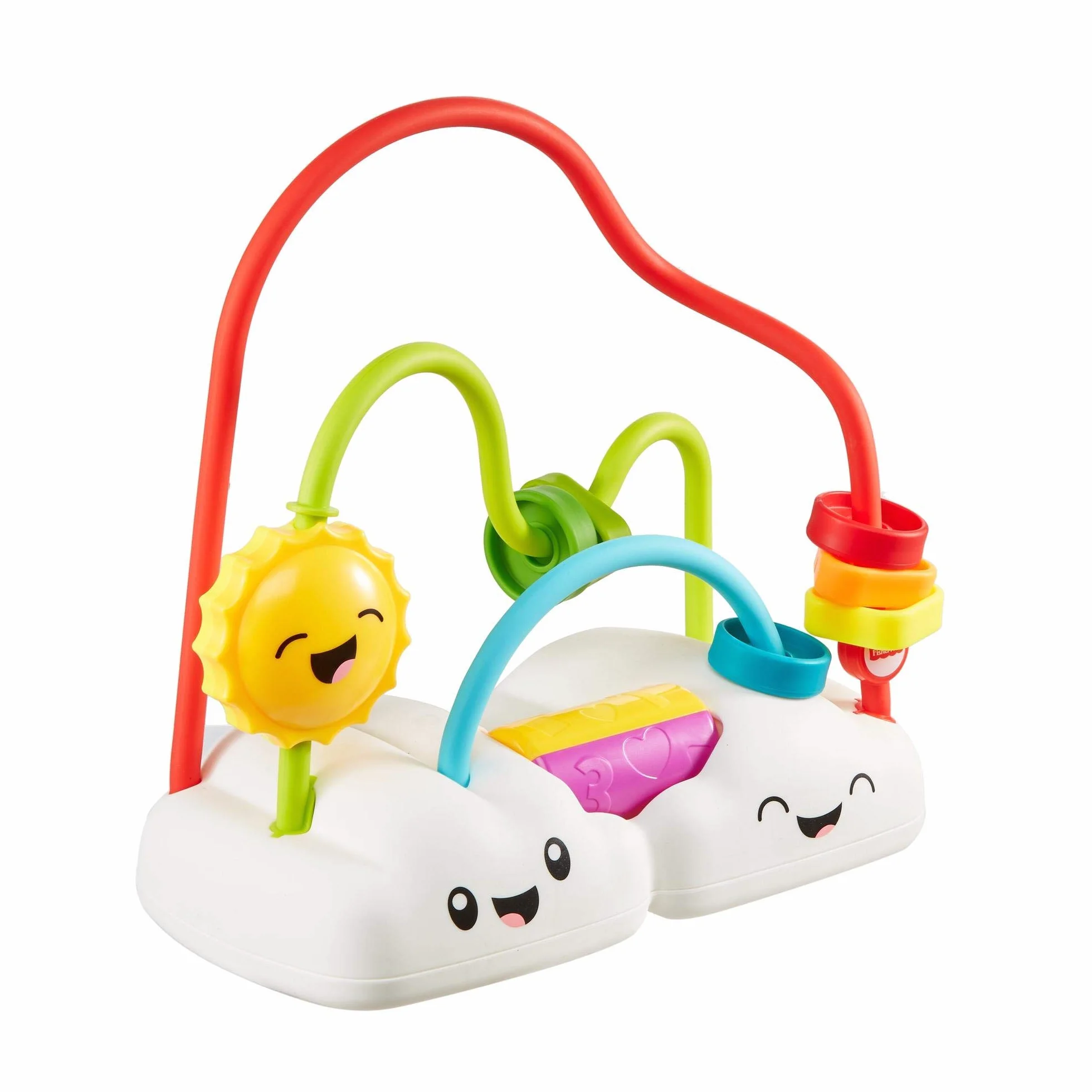 Fisher-Price FYL50 pogoń za tęczami labirynt, kolorowa zabawka dla niemowląt, wielokolorowa