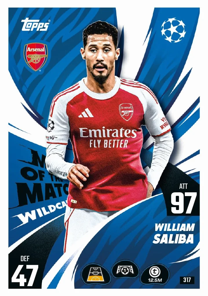 Eco Pack Match Cards Attax Ucl 25-26