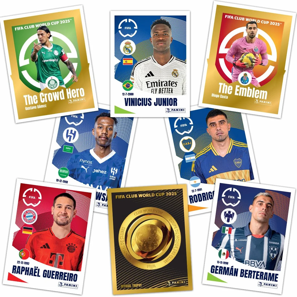 Panini FIFA Club World Cup 2025 Sticker Collection (pudełko z 50 torebkami)
