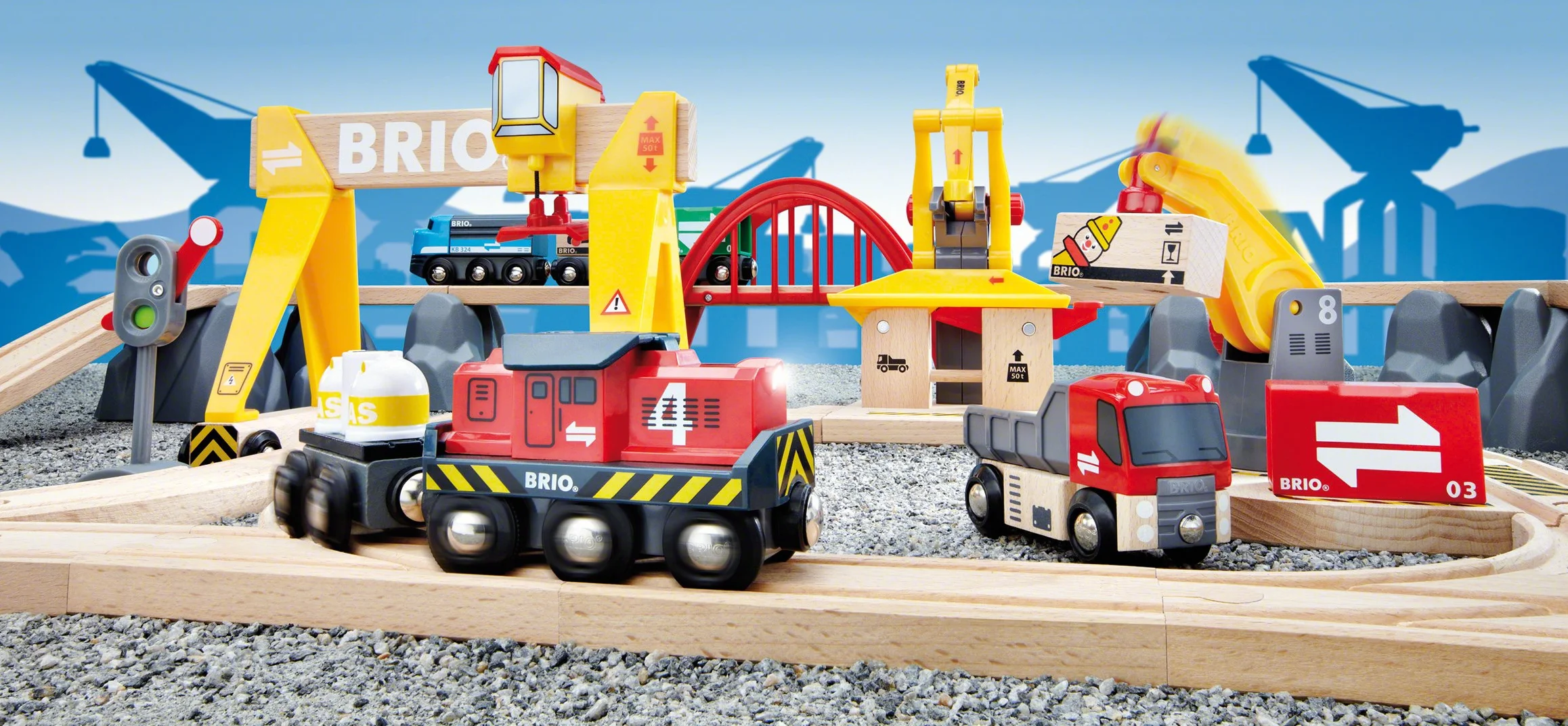 Brio 63309700 Cargo (63309700) Bezpieczna Zabawka Dla Dzieci Powyżej 3 Lat