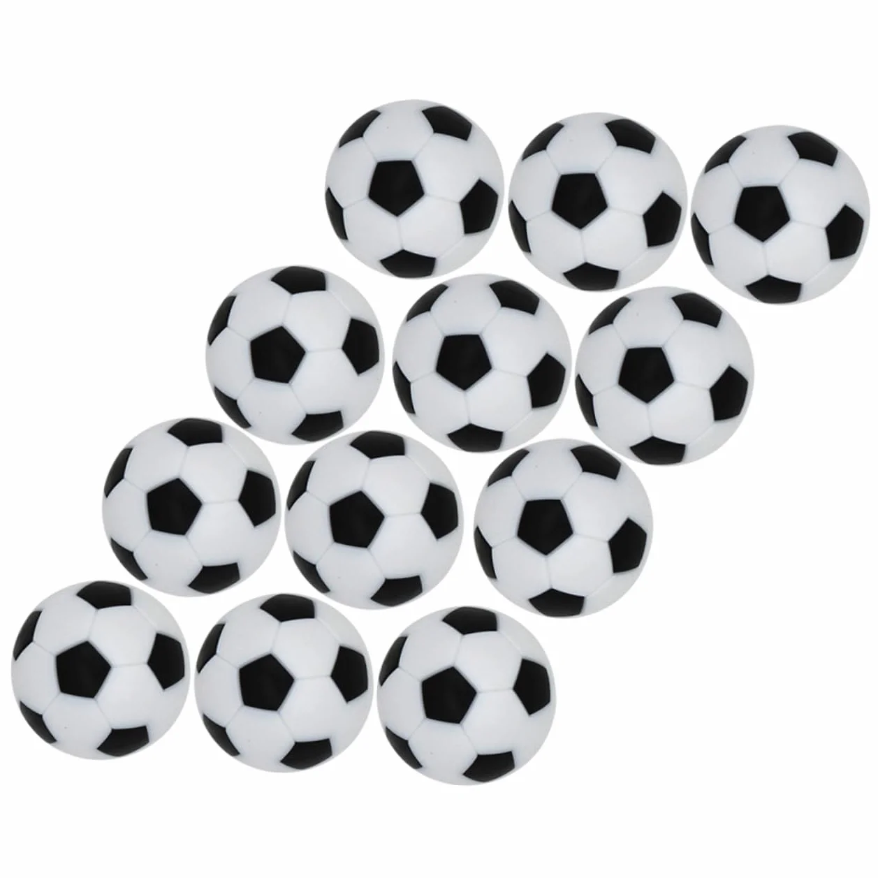 Vaguelly 24kawałki Piłek Do Gry Foosball Akcesoria Do Stołu z Trwałym Wykonaniem