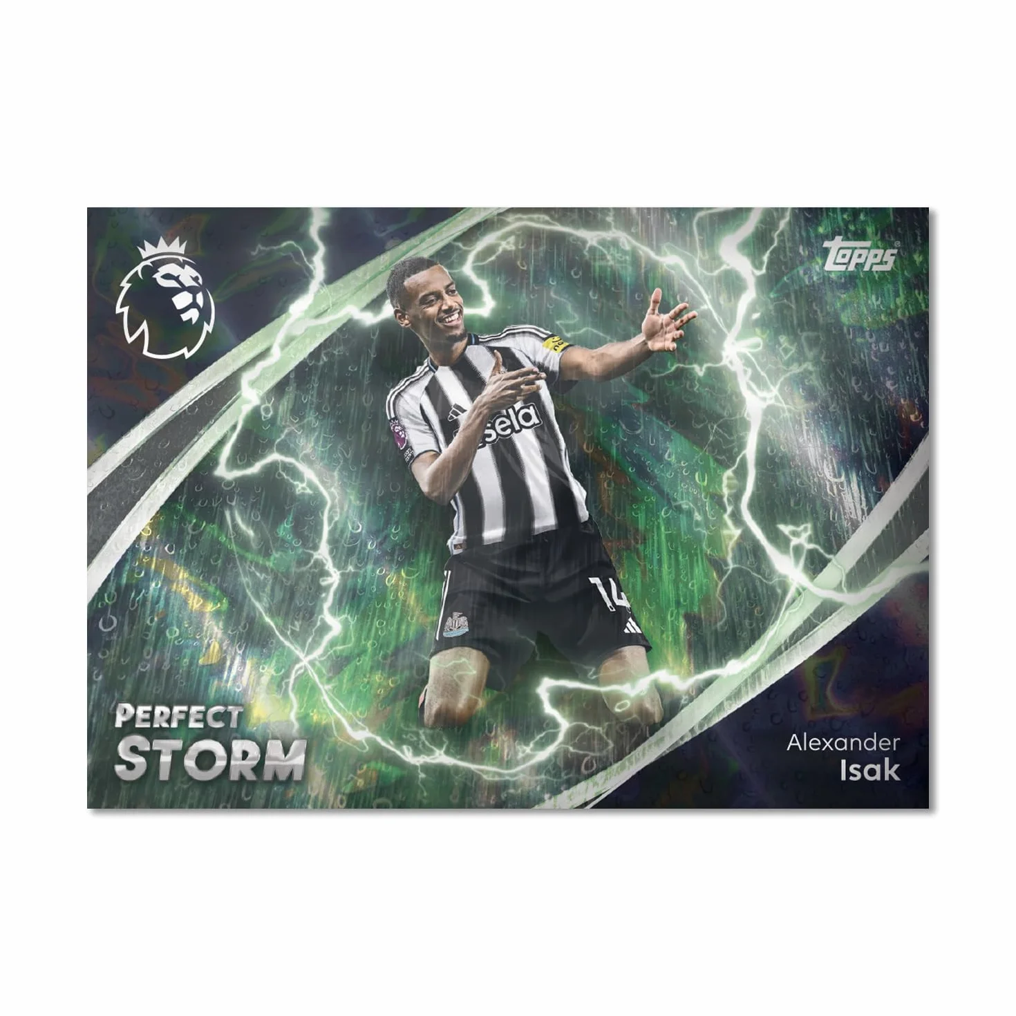 Topps Premier League 2026 - Debut Edition - Golden Boot Tin - zawiera 57 kart, w tym 7 ekskluzywnych kart Golden Boot LE