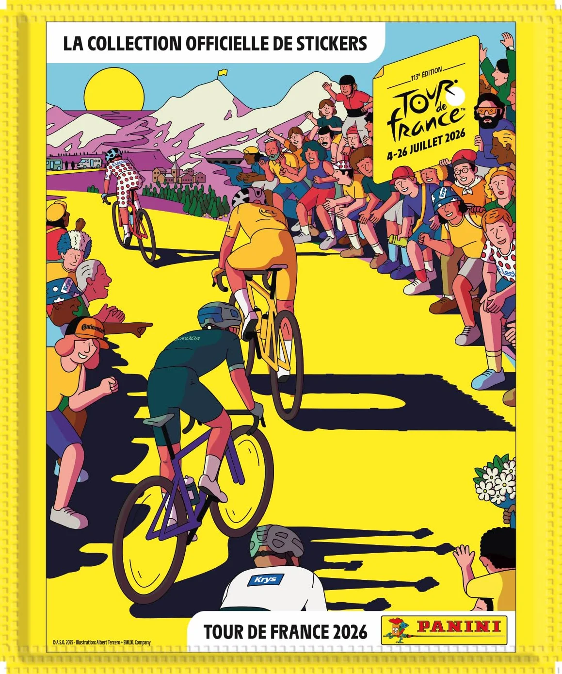Panini Tour DE France 2026 - pakiet startowy (Album + 4 kieszenie)
