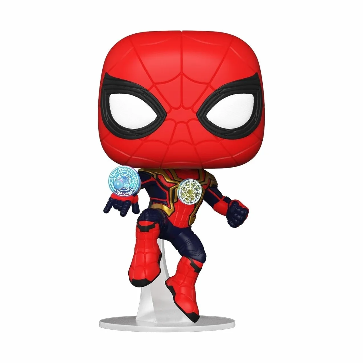 Funko POP! Marvel: Spider-Man - (Integrated Suit) - Spider-man - Kolekcjonerska figurka winylowa - Pomysł na prezent - Oficjalny towar - Zabawki dla dzieci i dorosłych - Fani filmów