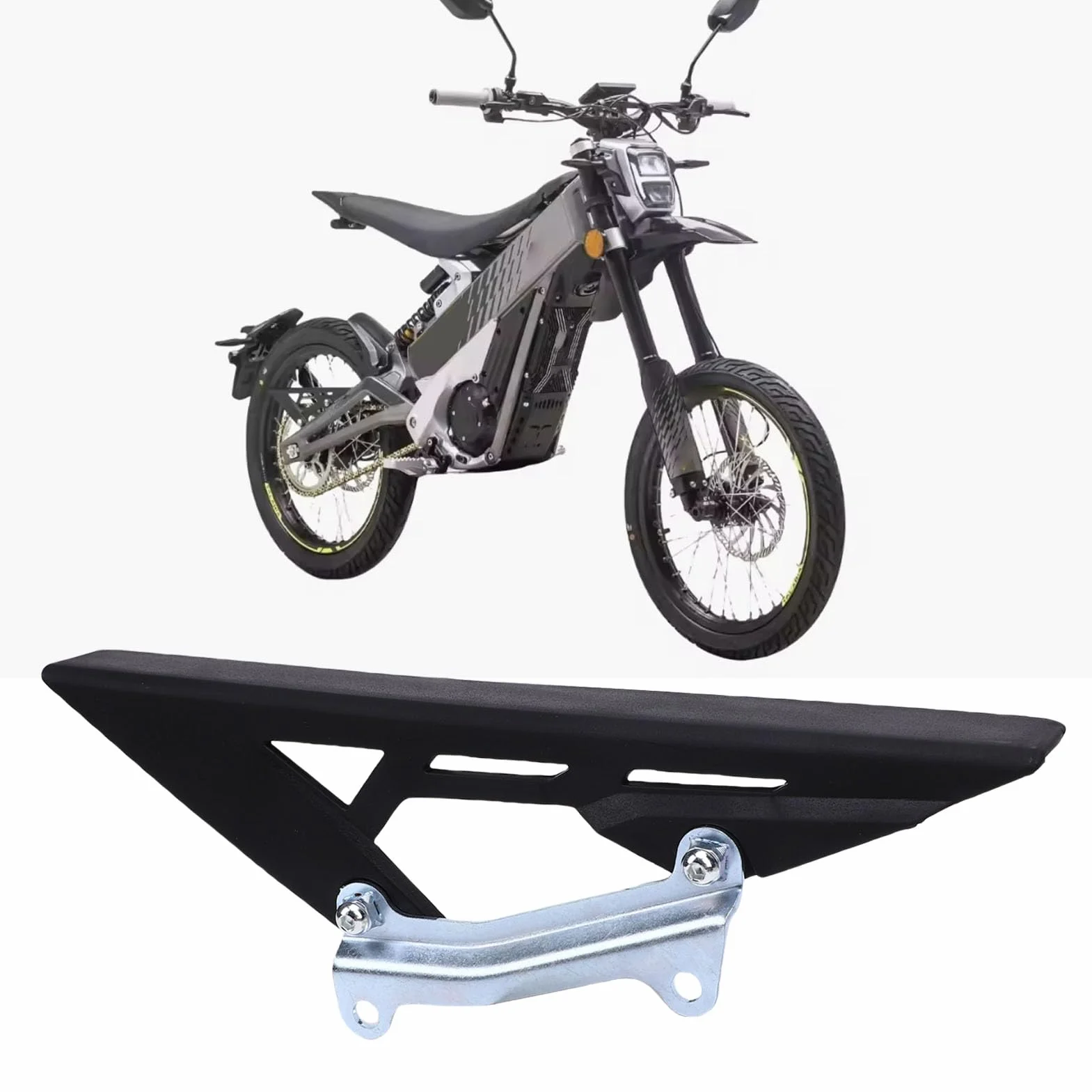 banapoy Osłona łańcucha Motocykla, żaroodporna, Wysoka wytrzymałość, Elektryczny łańcuch do Roweru Terenowego Osłona Zębatki Ochronnej dla Talaria Sting X3 MX3 MX4 MX5