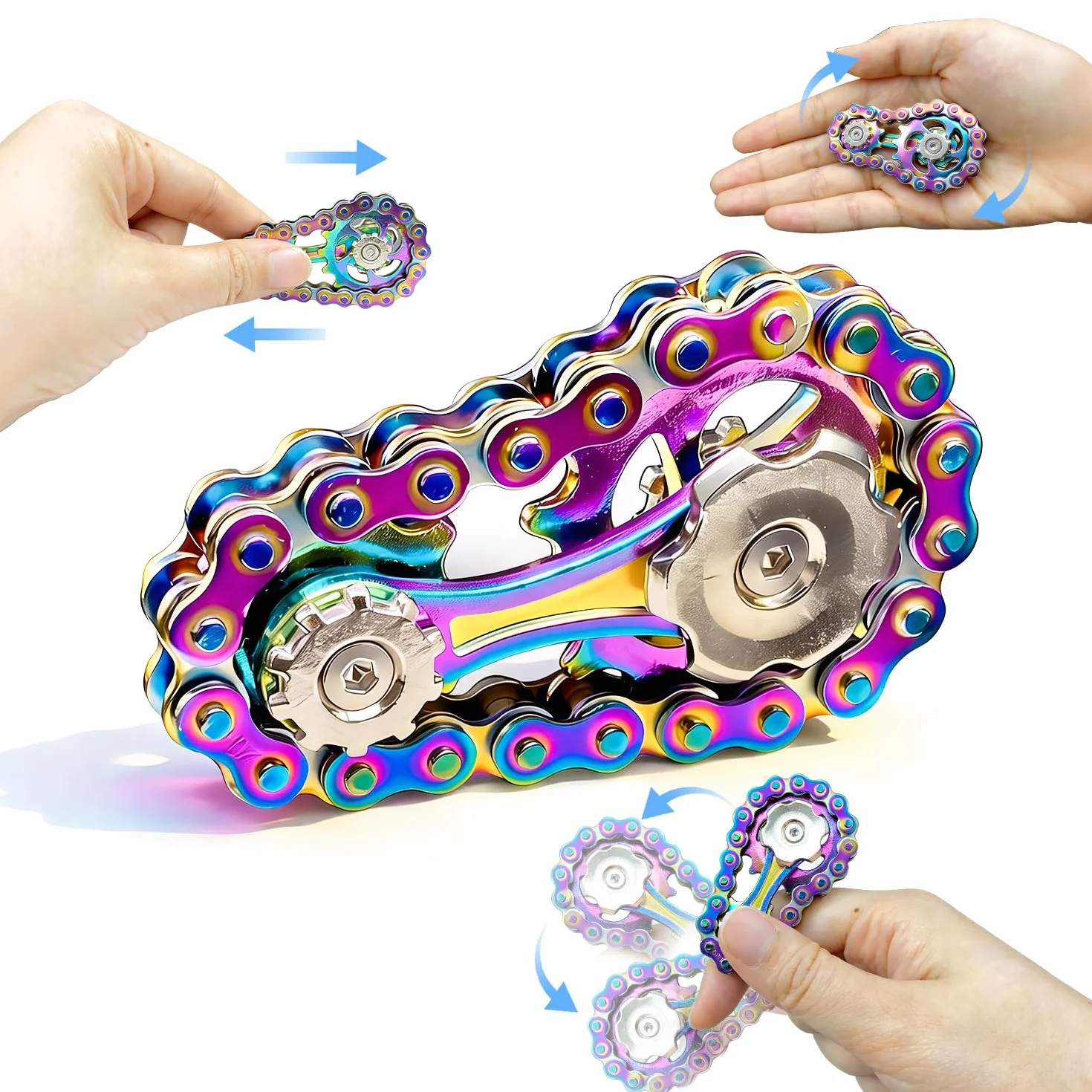 Cycle Chain Fidget Toy, Fidget Chain Sensory Toys
