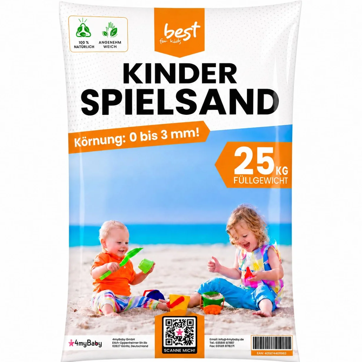 Best for Garden Piasek do zabawy 25 kg