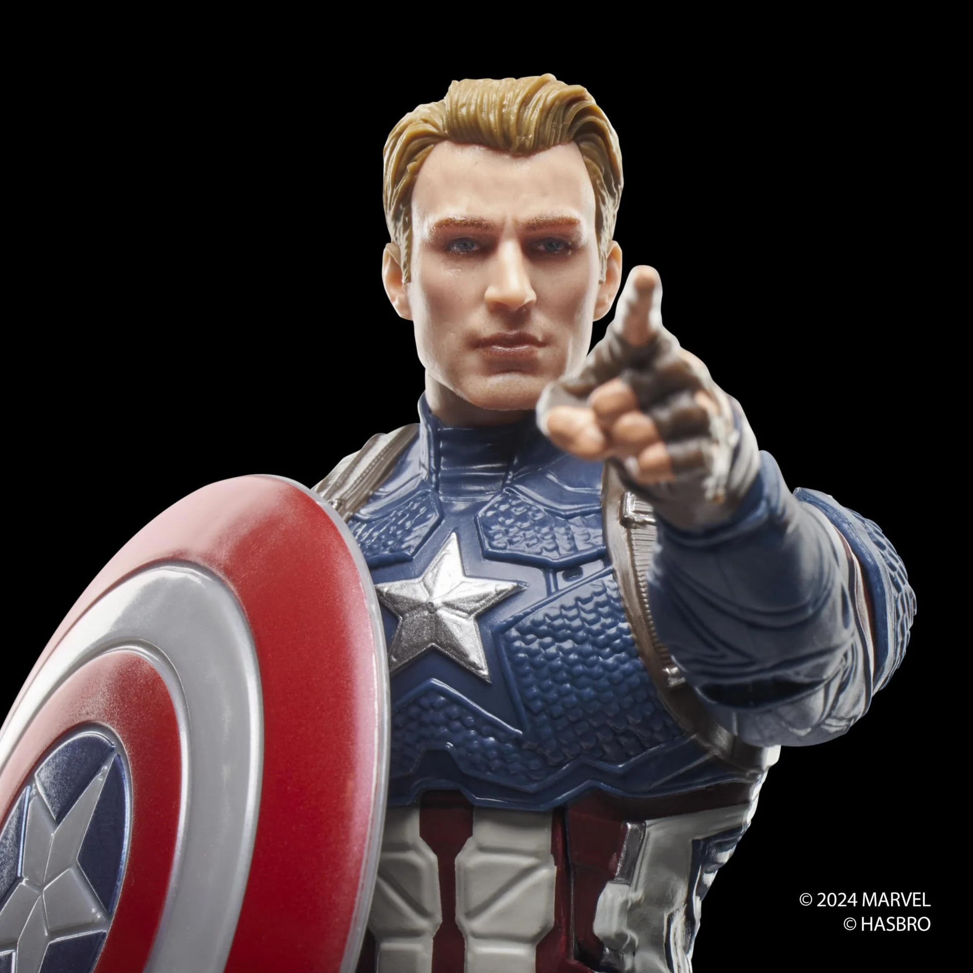Hasbro Marvel Kapitan Ameryka z Serii Marvel Legends, 15-Centymetrowa Figurka Kolekcjonerska z Filmu Avengers: Koniec Gry