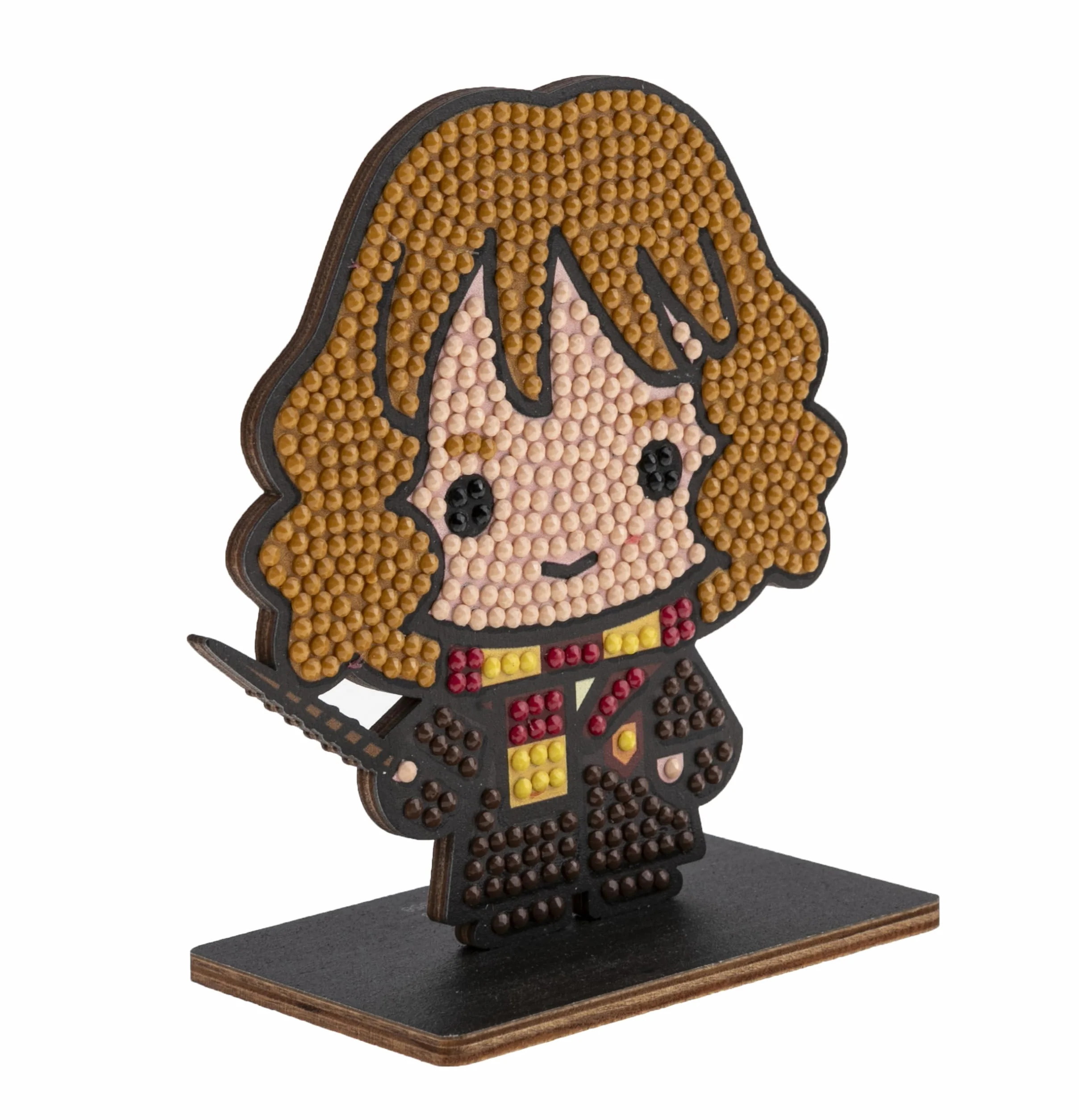 CRYSTAL ART Zestaw figurek drewnianych z diamentem, Harry Potter - Hermiona Granger