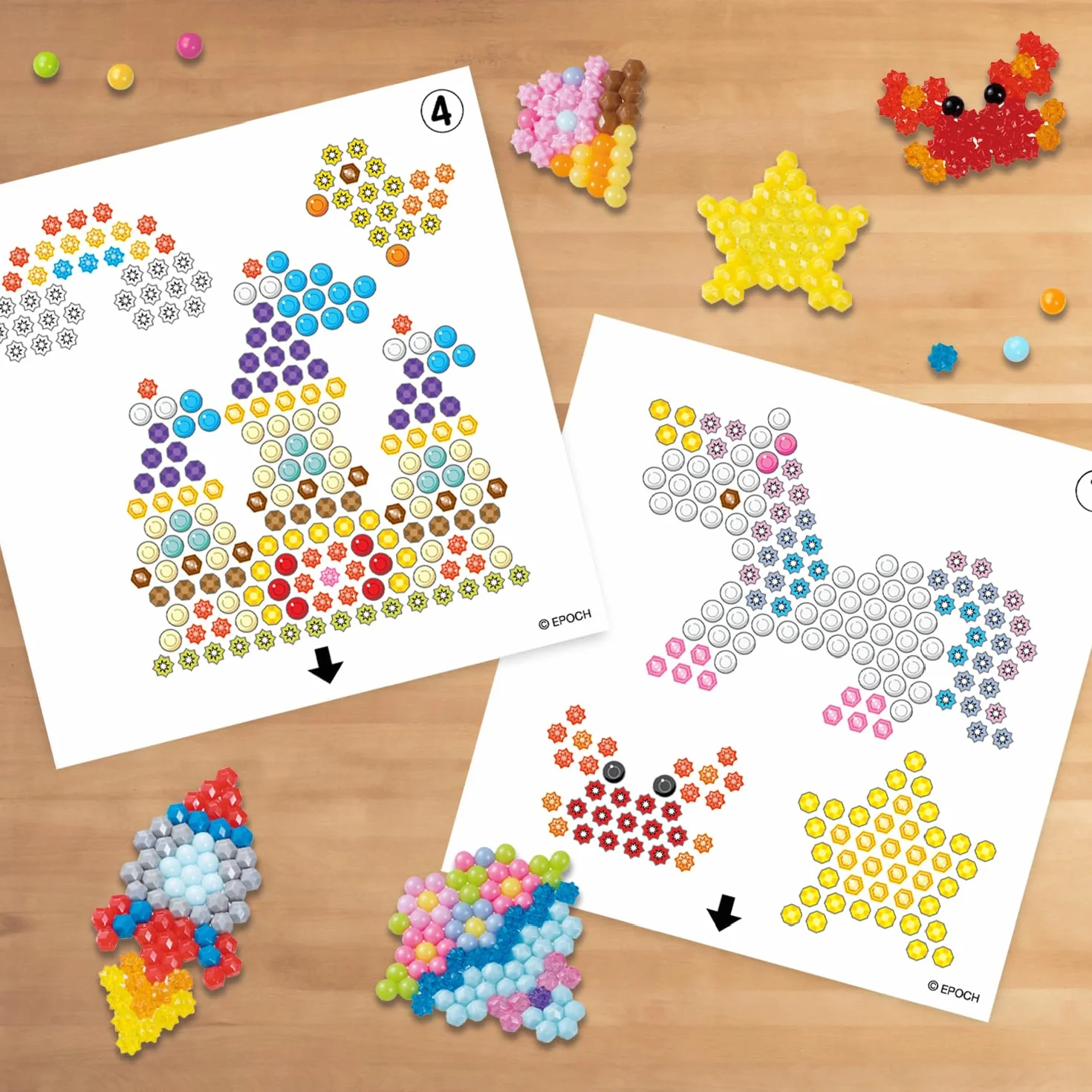 Epoch Aquabeads Fabryka Wzorów Aquabeads Zestaw do Zabawy, Wielokolorowy, od 4 lat