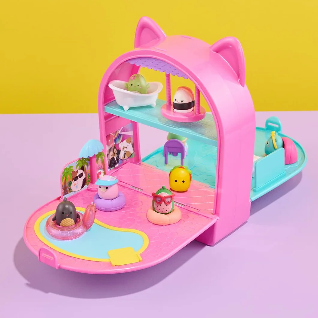 Squishmallows Squish a longs Plecak, Zestaw z Figurkami