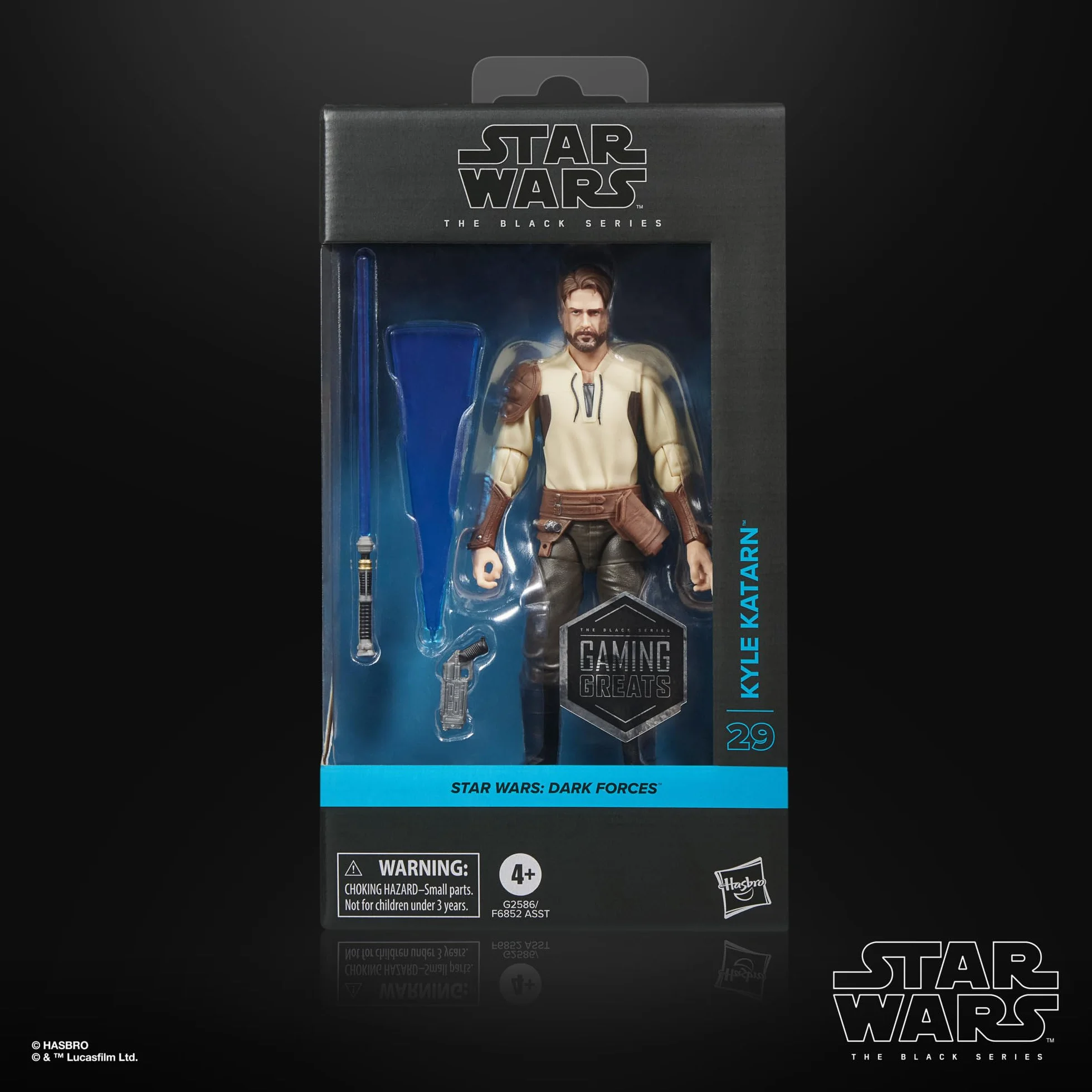 Kyle Katarn z kolekcji Star Wars The Black Series Gaming Greats, wysokiej jakości 15-centymetrowa figurka kolekcjonerska z gry Star Wars: Dark Forces