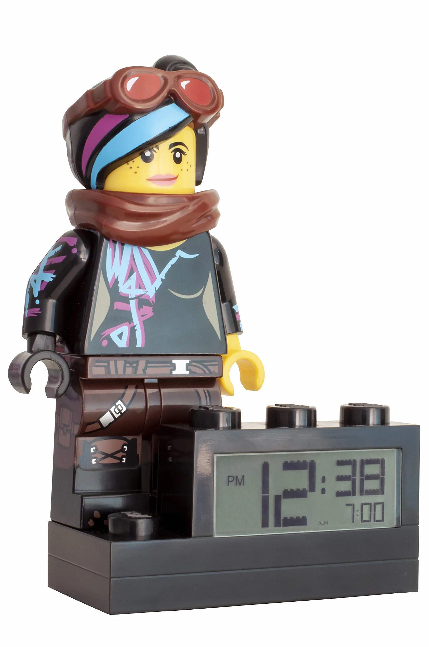 LEGO Film 2 9003974 Wyldstyle dziecięcy miniaturowy budzik