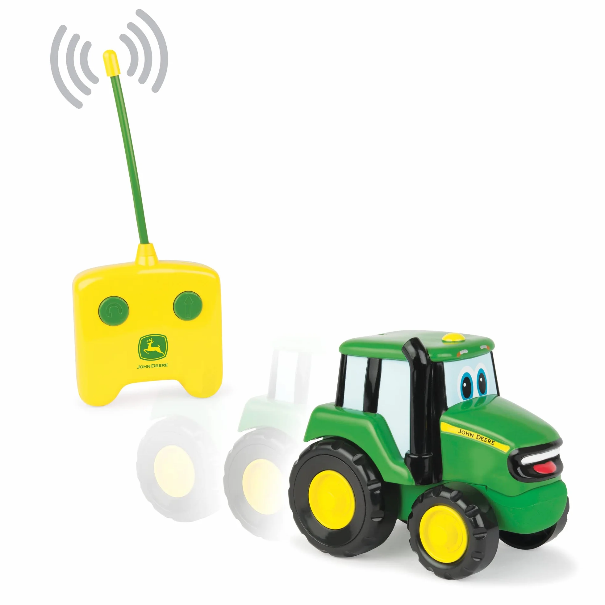 Tomy Traktor Zdalnie Sterowany, Zielony/Żółty, 16 x 12 x 28 cm