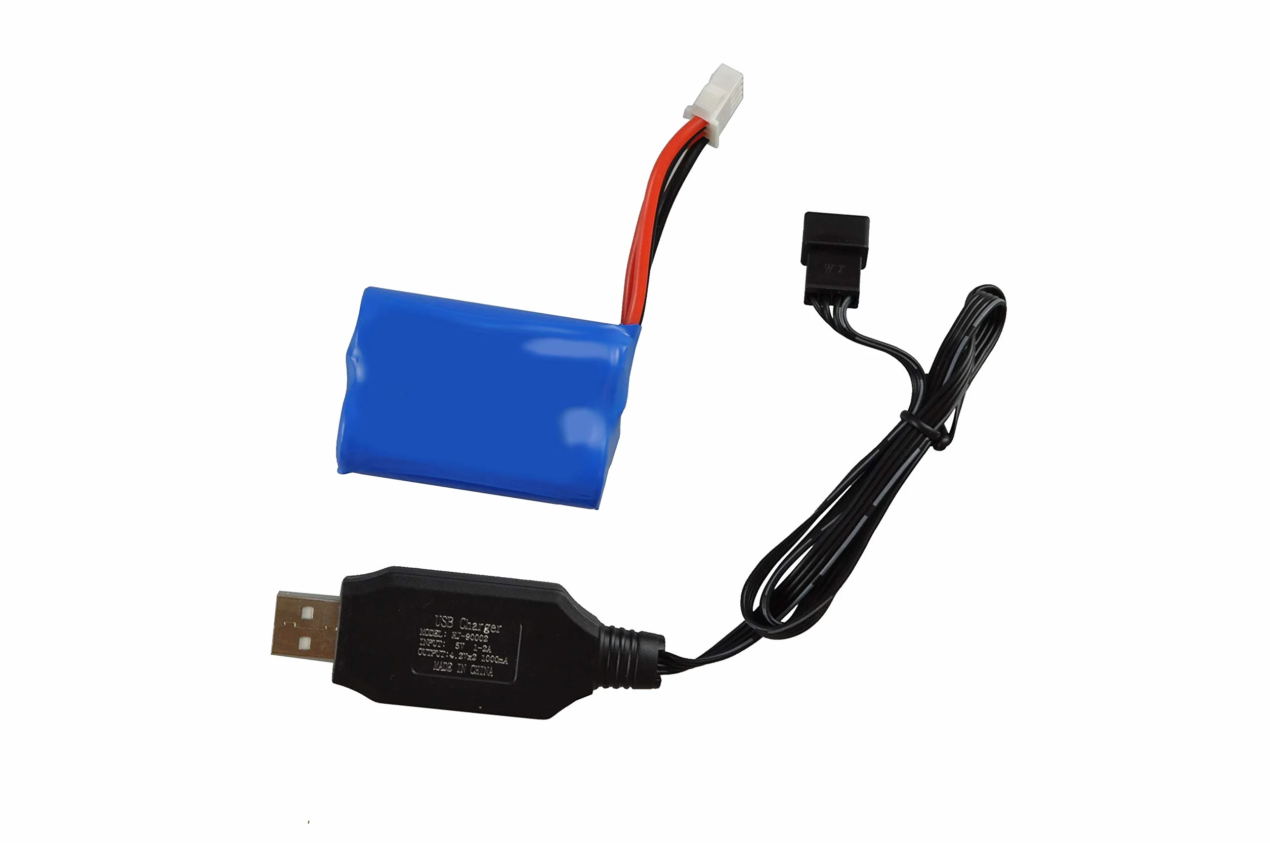 Amewi 26093 Blue Barracuda V2 Mini Boot 2,4 GHz RTR, bezpiecznik, zabezpieczenie przed wywróceniem, podwójna pokrywa, czarno-niebieski