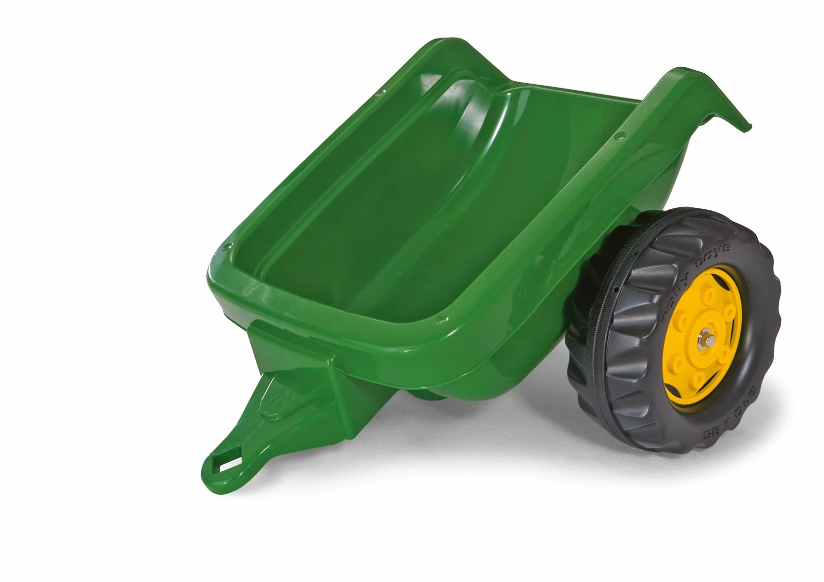 rolly toys | rollyKid John Deere ciągnik z przyczepą | 012190, zielony