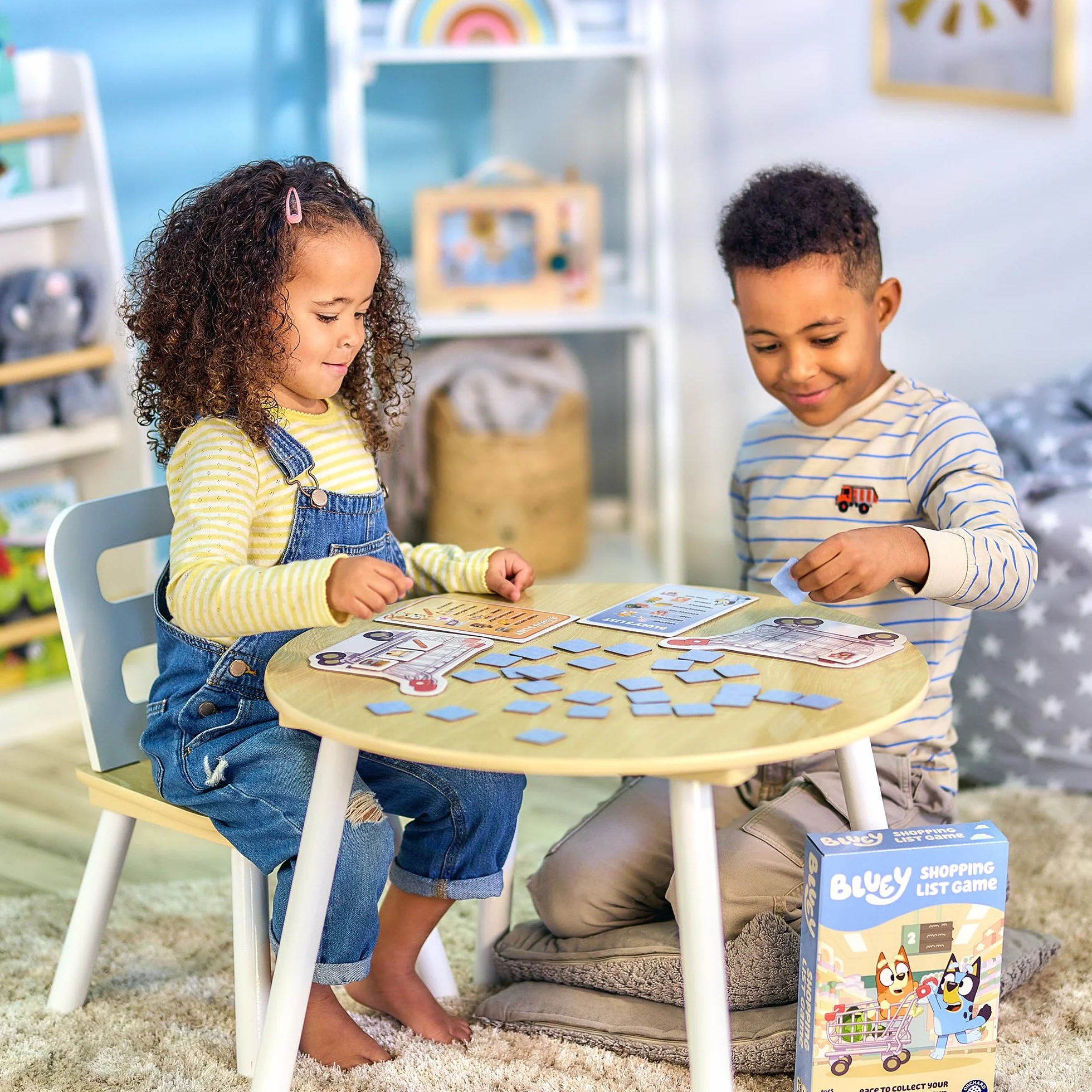 Orchard Toys Oficjalna gra Bluey z listą zakupów, gra pamięciowa i dopasowująca dla dzieci w wieku od 3 lat