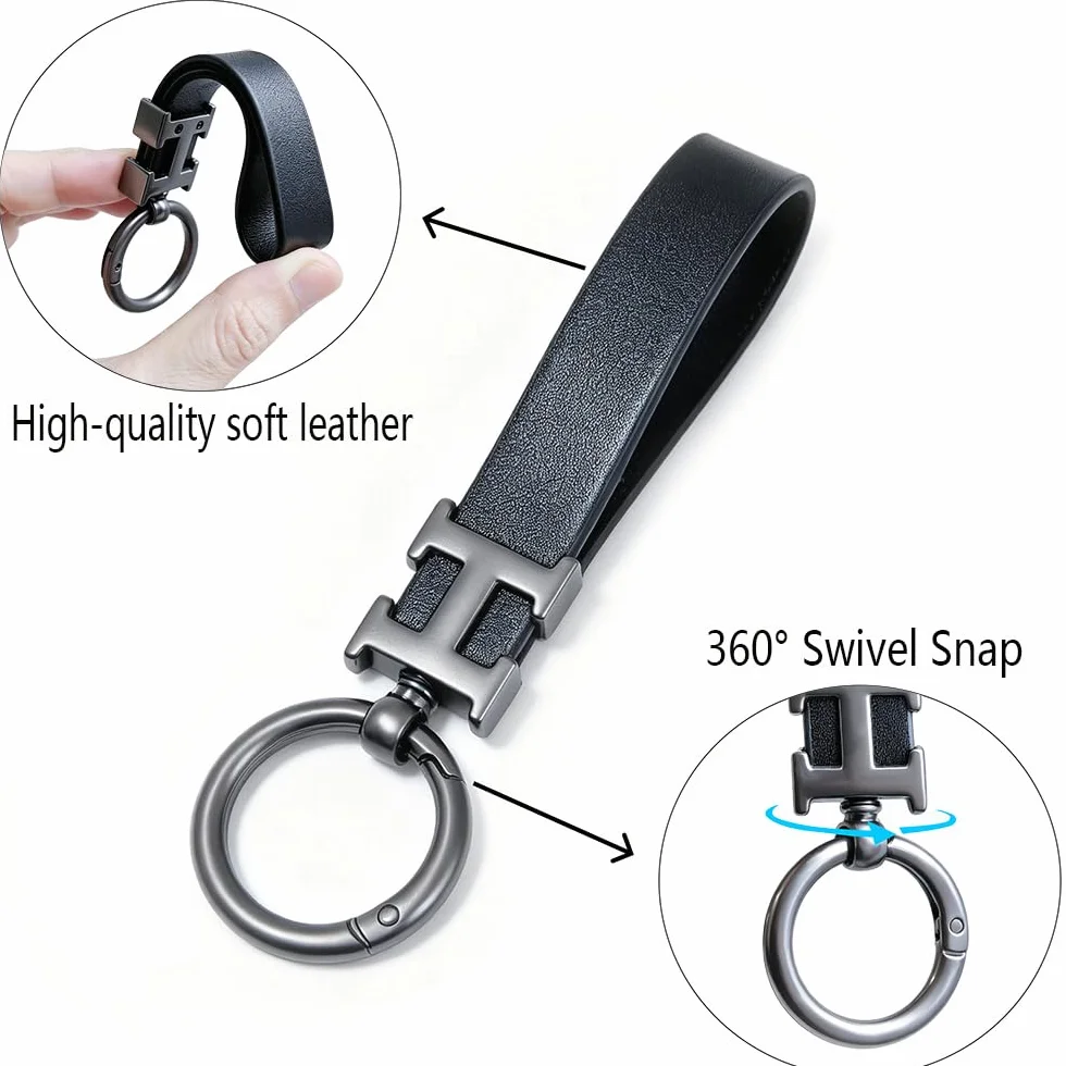 Etui na kluczyki samochodowe dla Renault Clio Megane Koleos Kadjar Kangoo Twingo Talisman Captur Espace Dacia Duster 4 przyciski złącze cynkowe Etui na kluczyki samochodowe (Czarny)