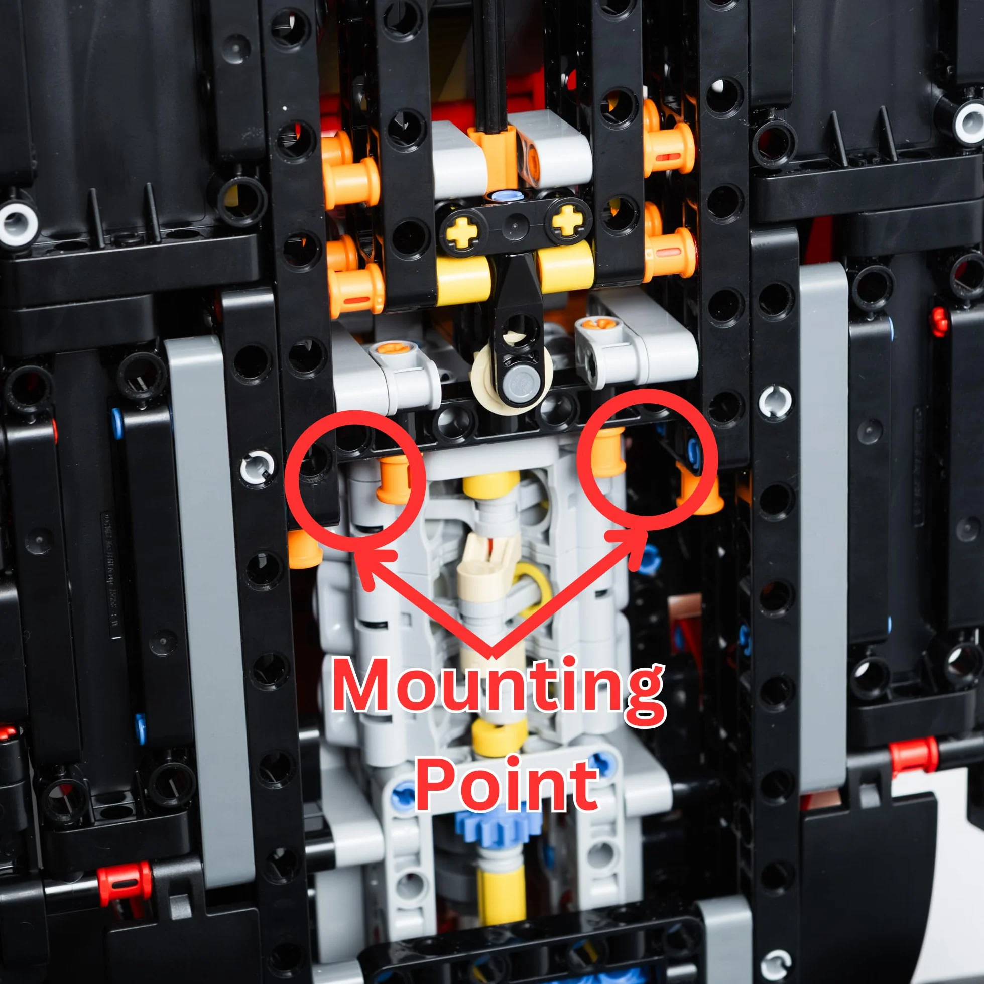 Wspornik do montażu na ścianie kompatybilny z Lego F1 Technic Ferrari SF-24 42207 – Wyprodukowany w Wielkiej Brytanii – Samochód nie wliczony w cenę – Śruby i kołki ścienne w zestawie
