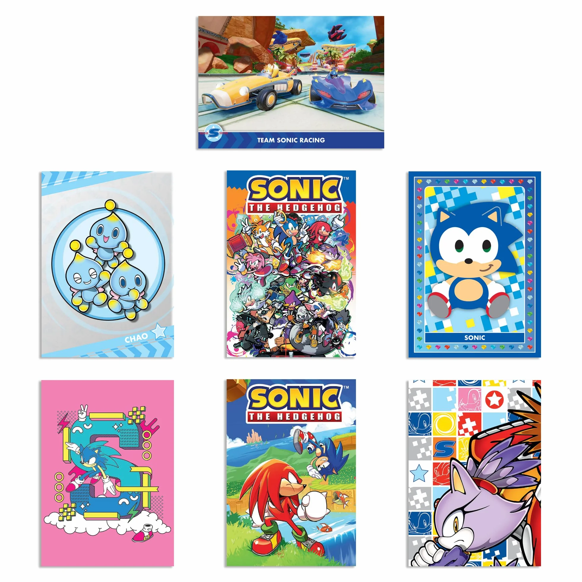 Panini Sonic The Hedgehog Classic Cards Blister 3 kieszenie, 005010KBF3