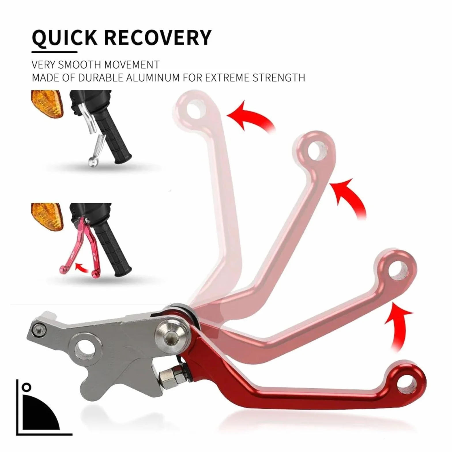 dźwignia sprzęgła hamulca motocykl Do HONDA CRF300L CRF 300L CRF300 L 2022 Motorcoss Accessories CNC Pit DirtBike Pivot Składane Dźwignie Hamulca I Sprzęgła uchwyt sprzęgła(A pair gray)