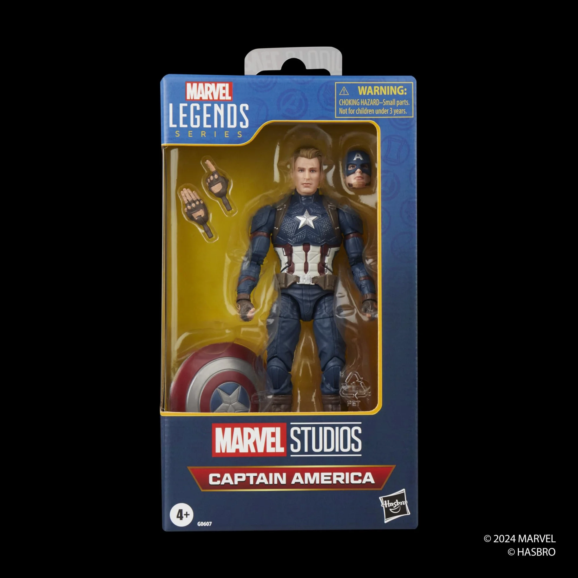 Hasbro Marvel Kapitan Ameryka z Serii Marvel Legends, 15-Centymetrowa Figurka Kolekcjonerska z Filmu Avengers: Koniec Gry