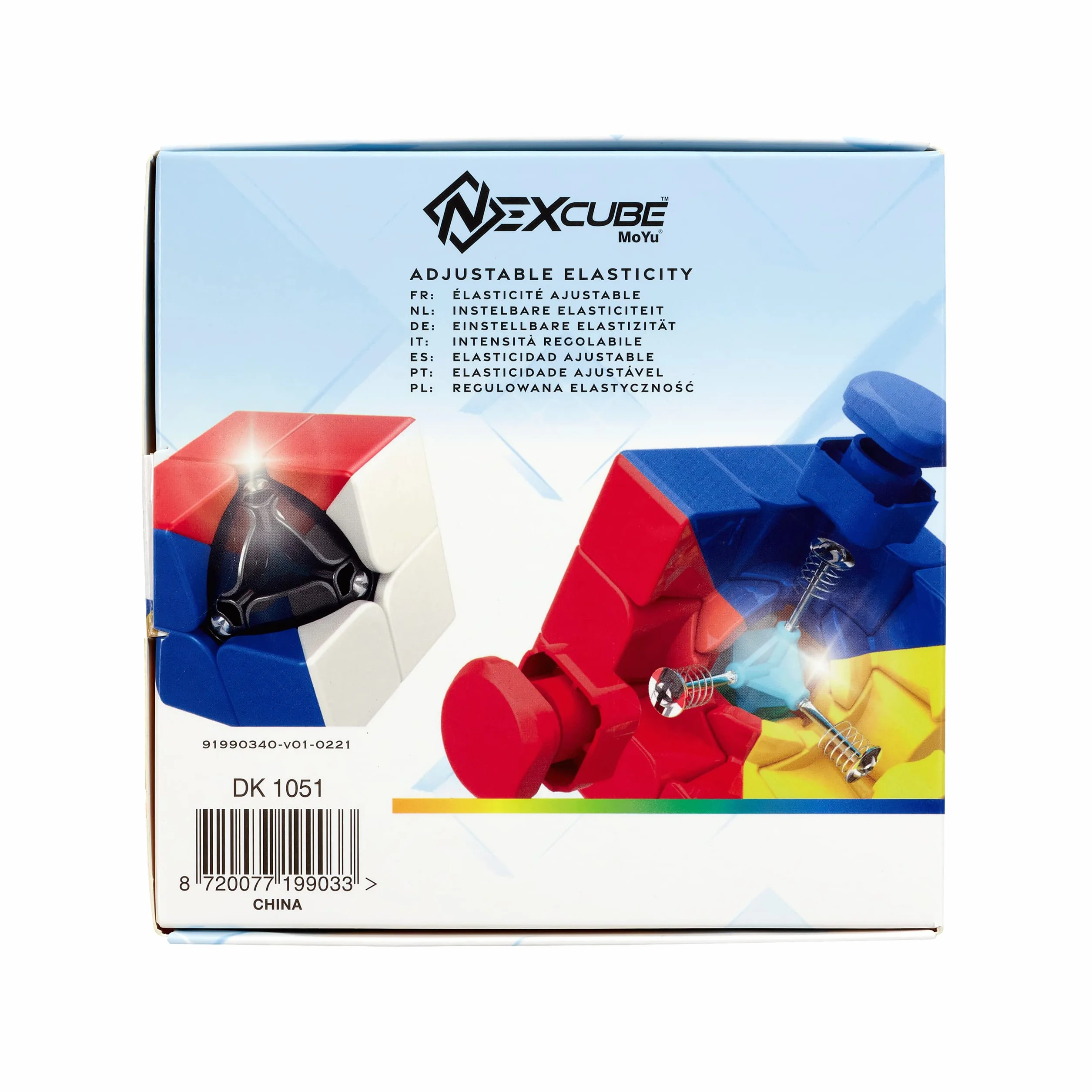Nexcube 3 x 3 + 2 x 2 – rekord świata kostka prędkości! Super gładka kostka prędkości 3 x 3 | zawiera kostkę treningową 2 x 2 | łamigłówki dla dorosłych i dzieci | od 8 lat